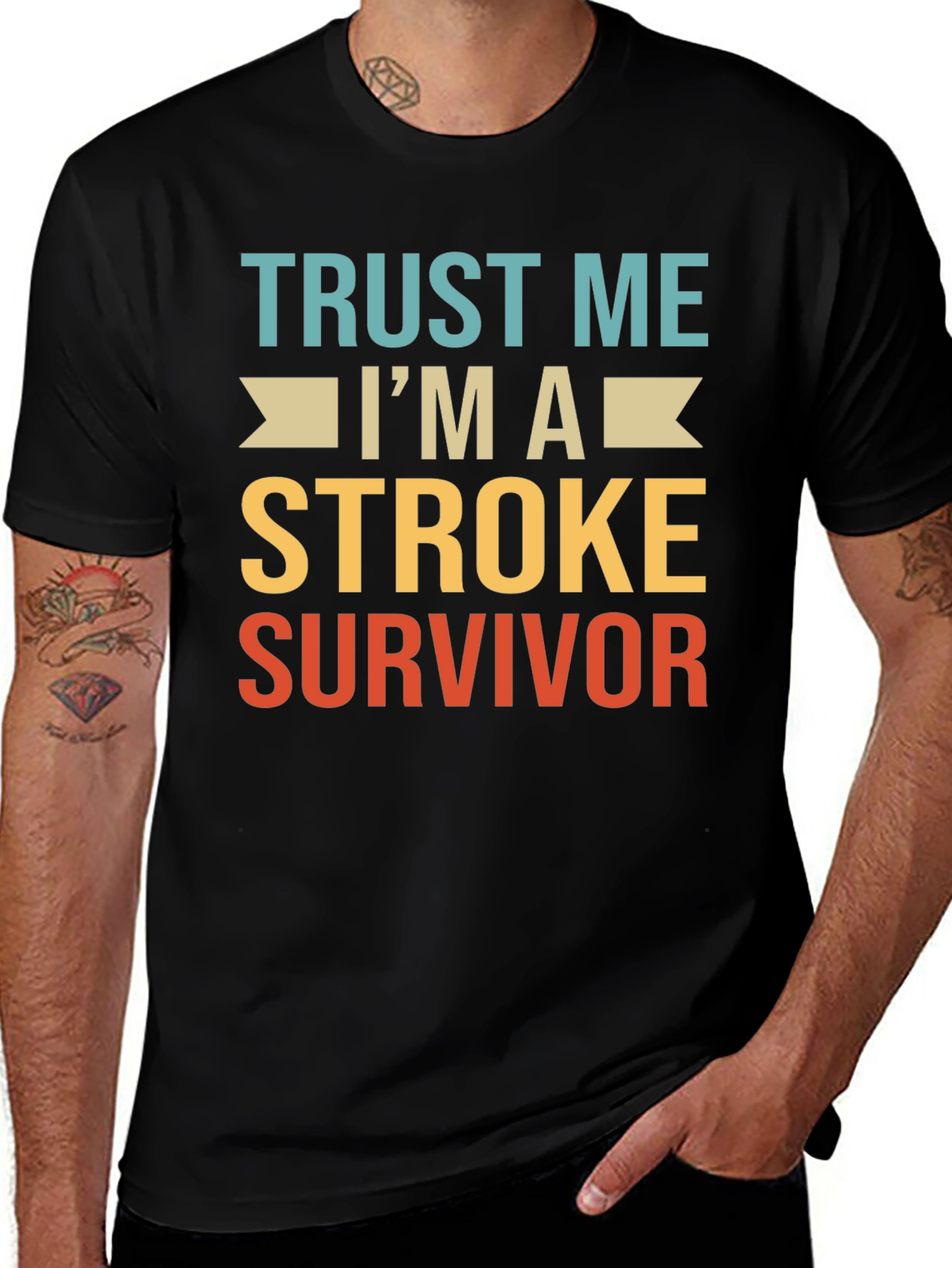 Variant 16 of Stroke Survivor T-Shirt