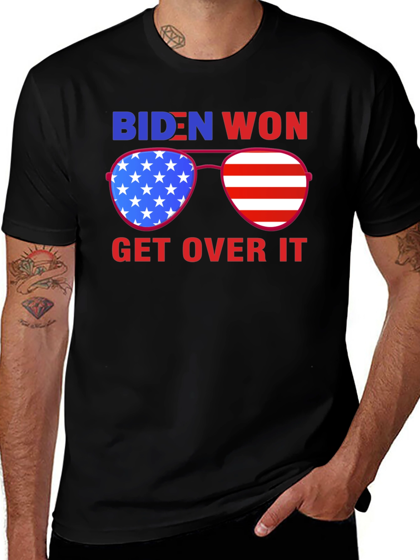 Variant 9 of Biden Won Get Over It T-Shirt
