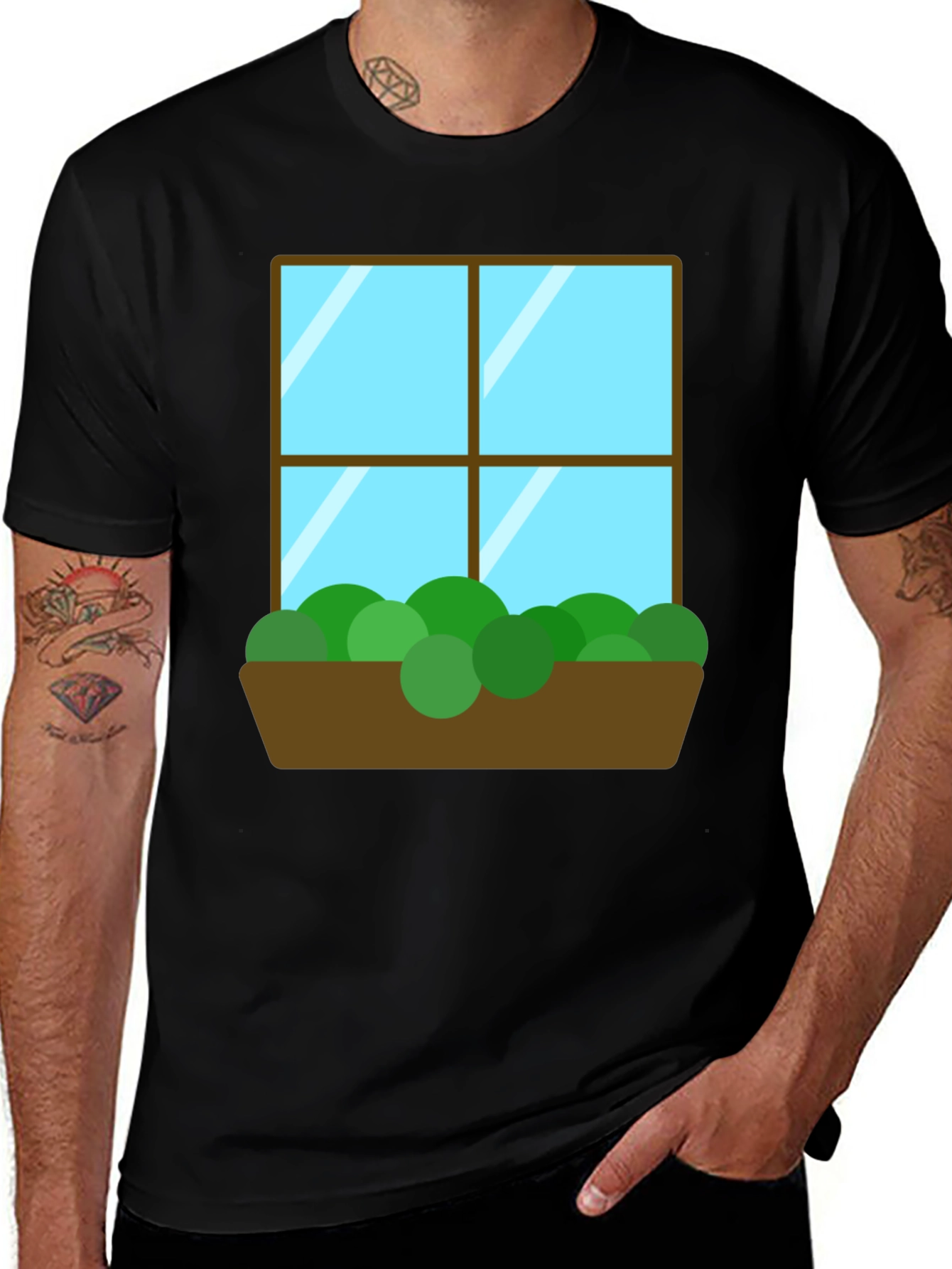 Variant 15 of Window Box Graphic Tee - Nature Lover's Apparel