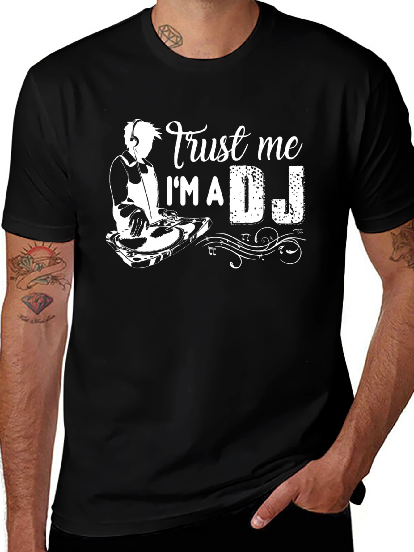 Trust Me I'm A DJ T-Shirt - Music Lover Gift