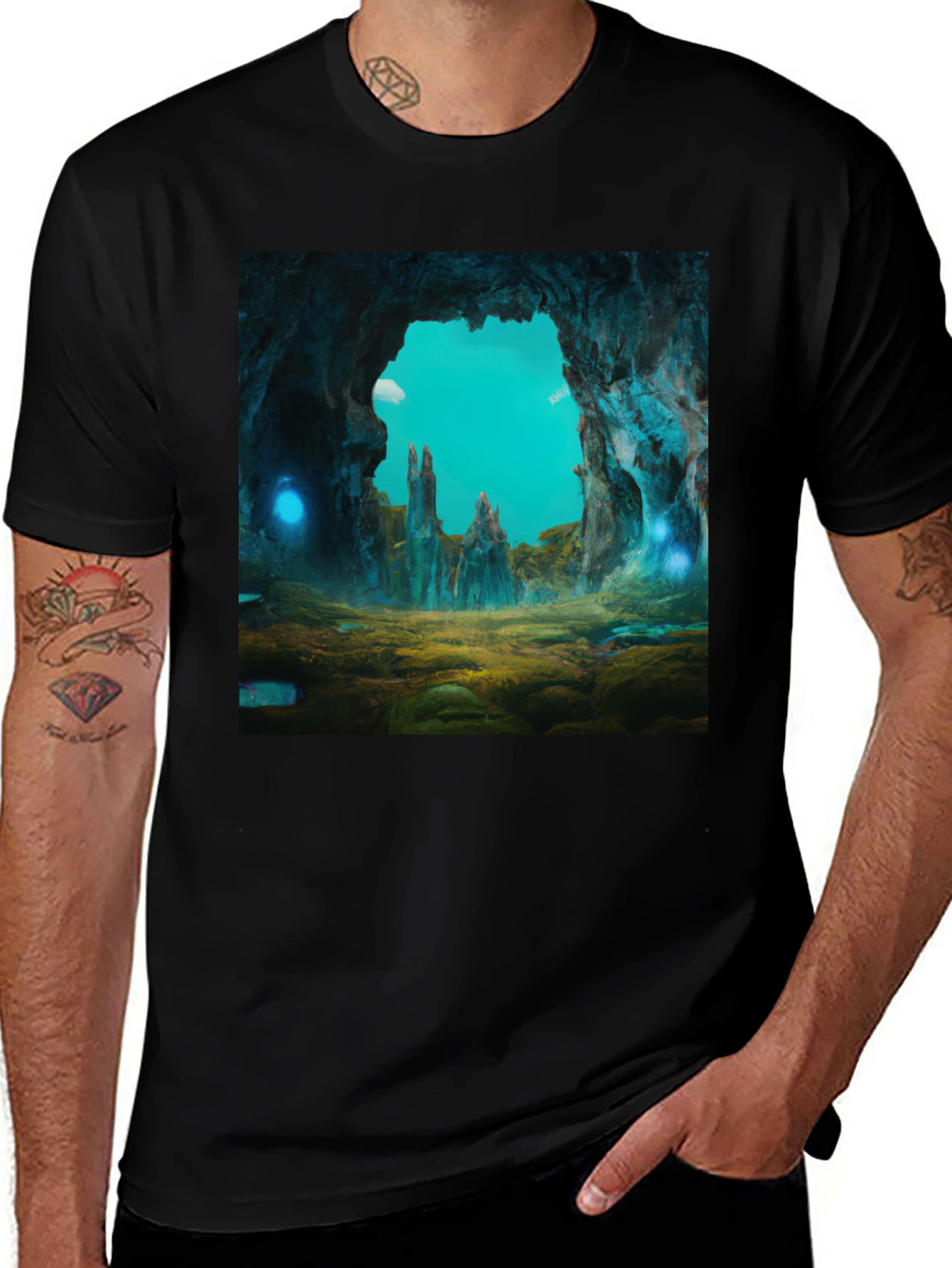 Variant 30 of Mystical Landscape Graphic Tee