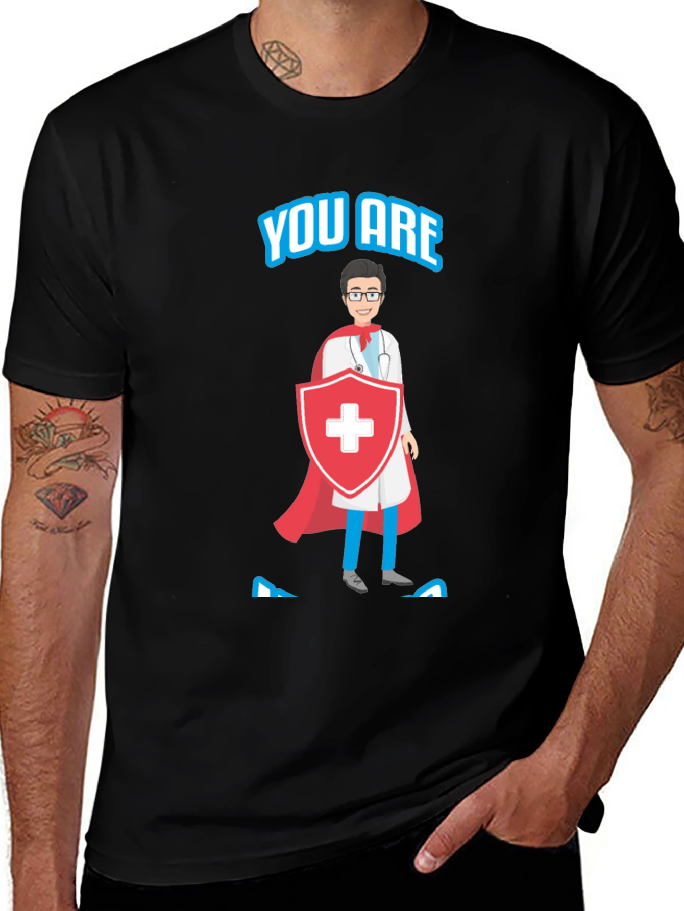 Variant 11 of Hero Doctor Graphic T-Shirt