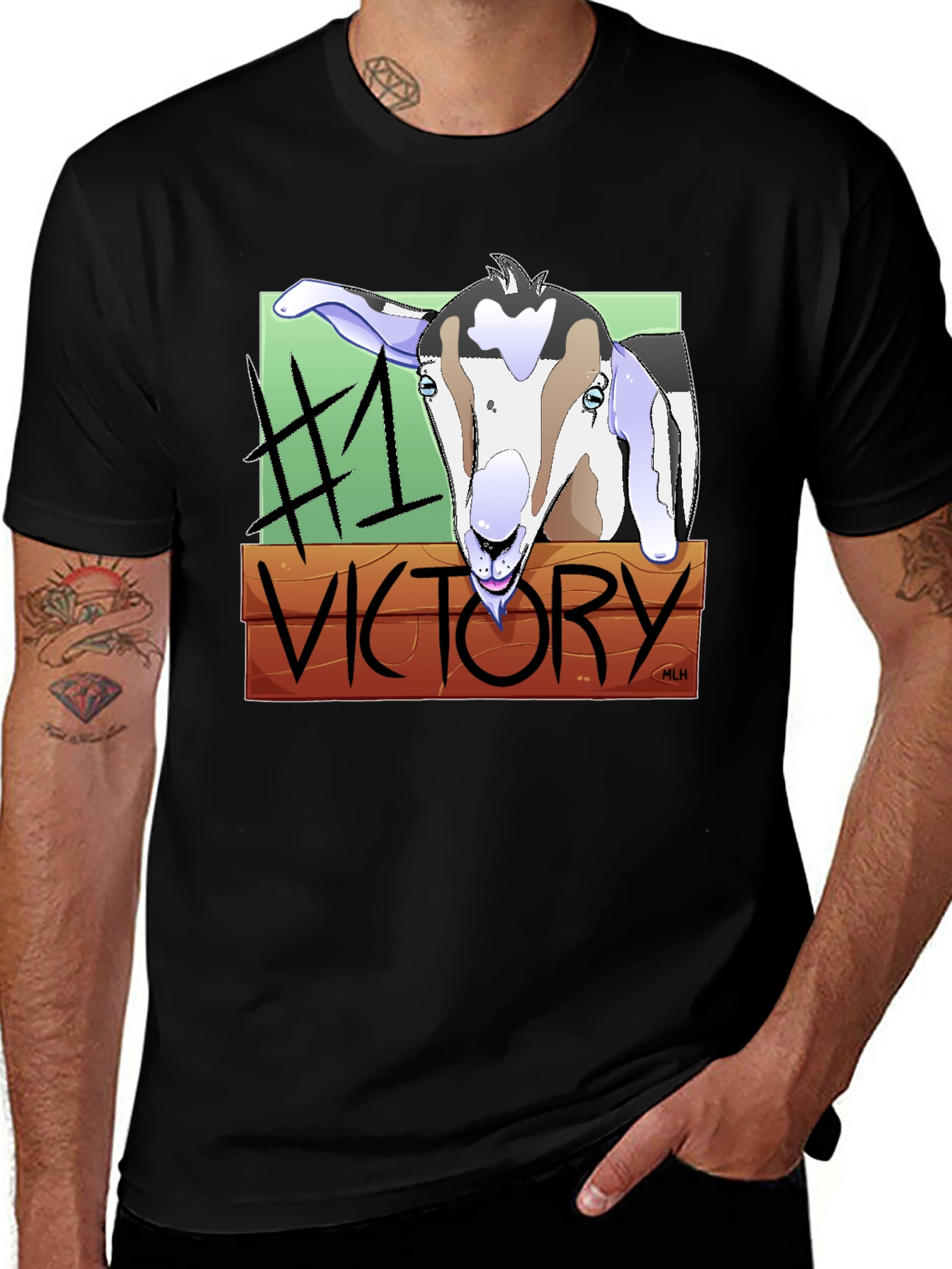 Variant 28 of Victory Goat T-Shirt
