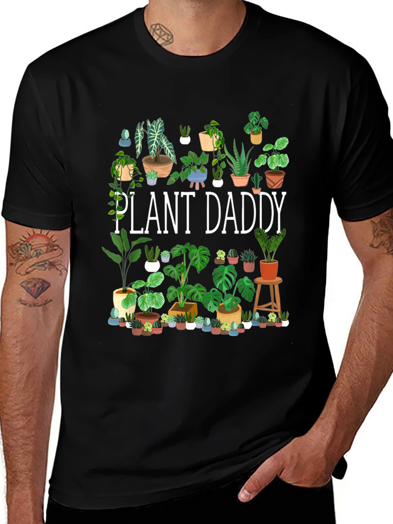Variant 4 of Plant Daddy T-Shirt - Gardener Gift