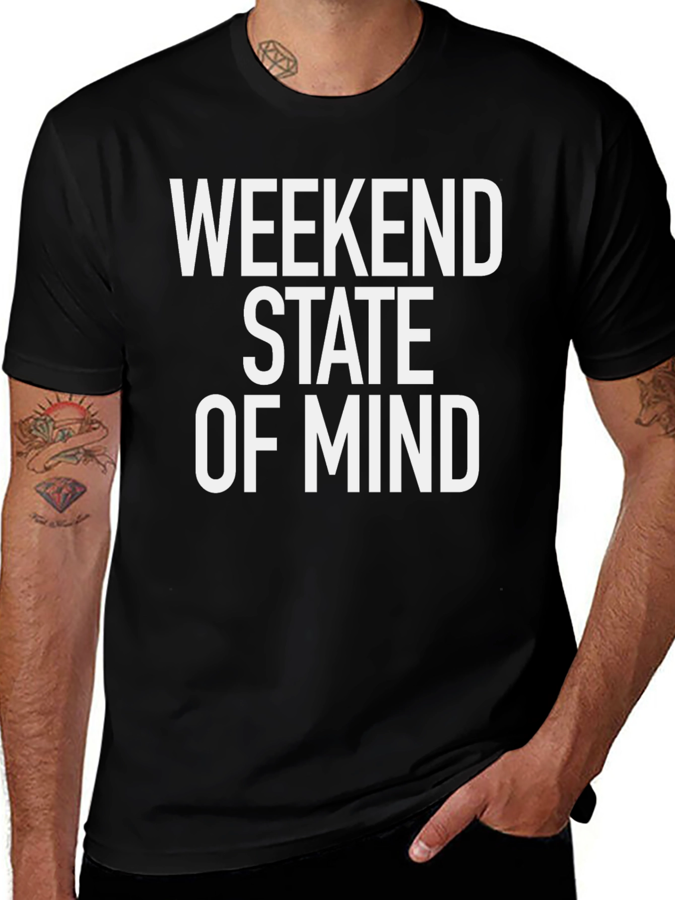 Variant 19 of Weekend State of Mind Graphic Tee