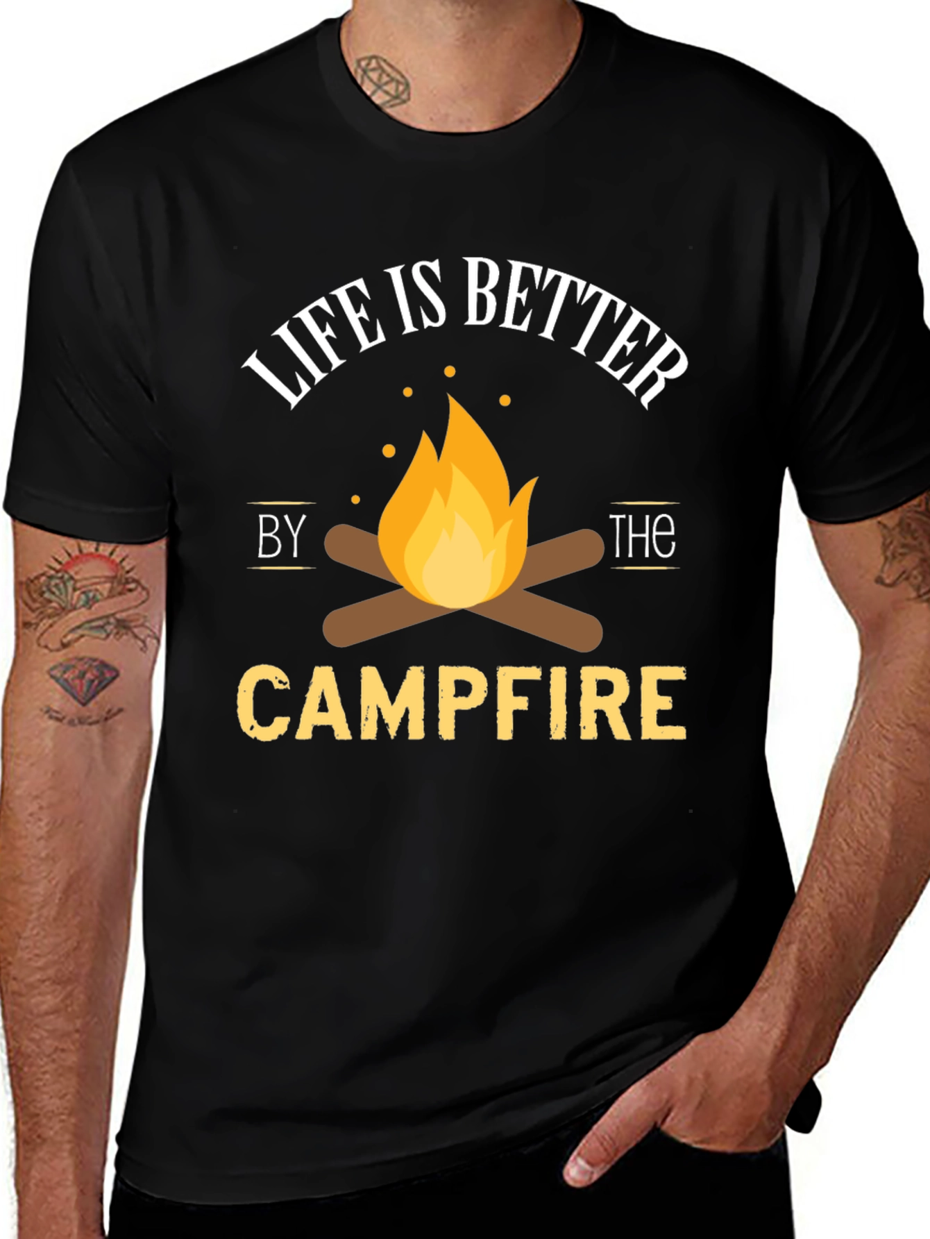 Variant 4 of Life Is Better by the Campfire T-Shirt
