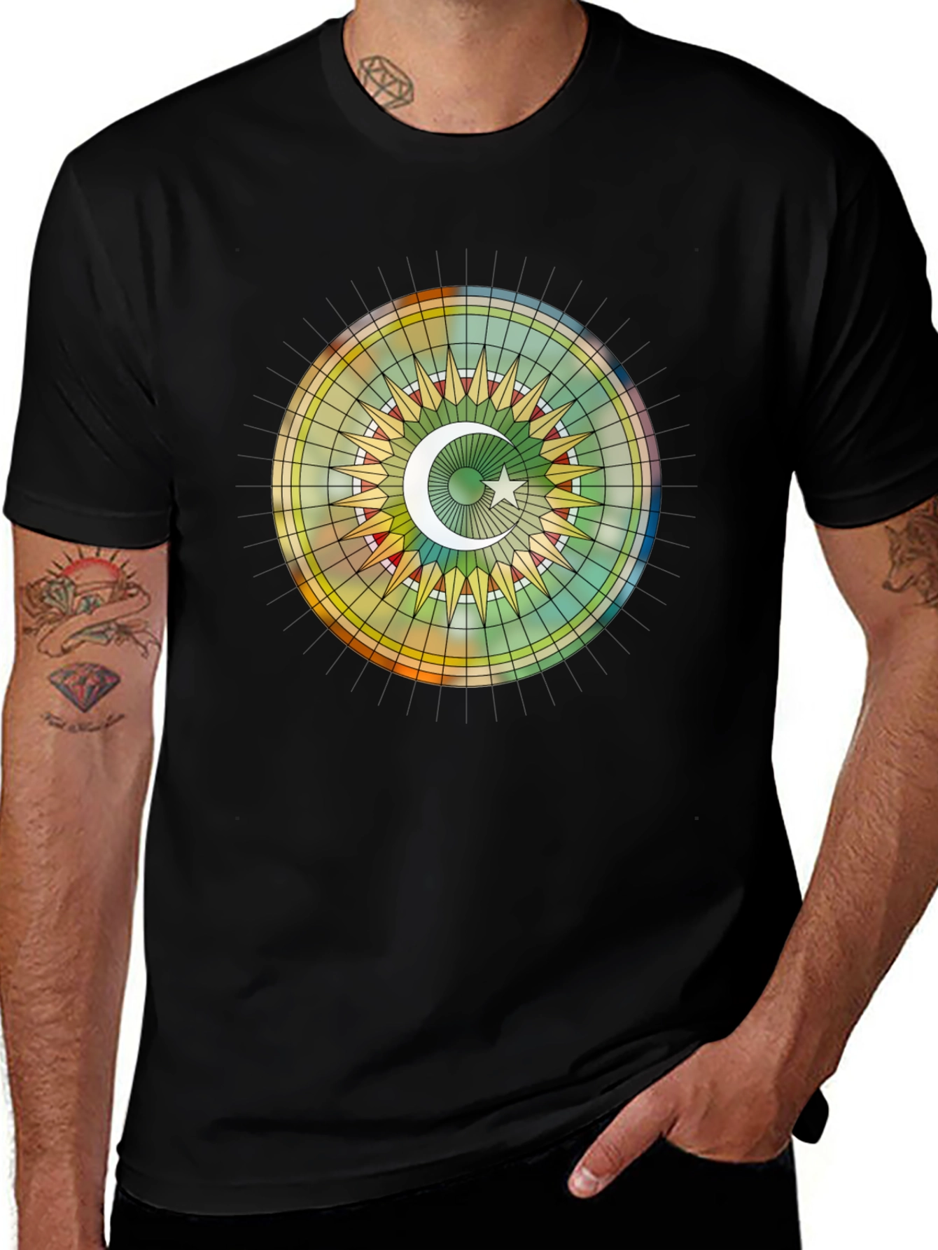 Variant 12 of Turkish Stained Glass T-Shirt