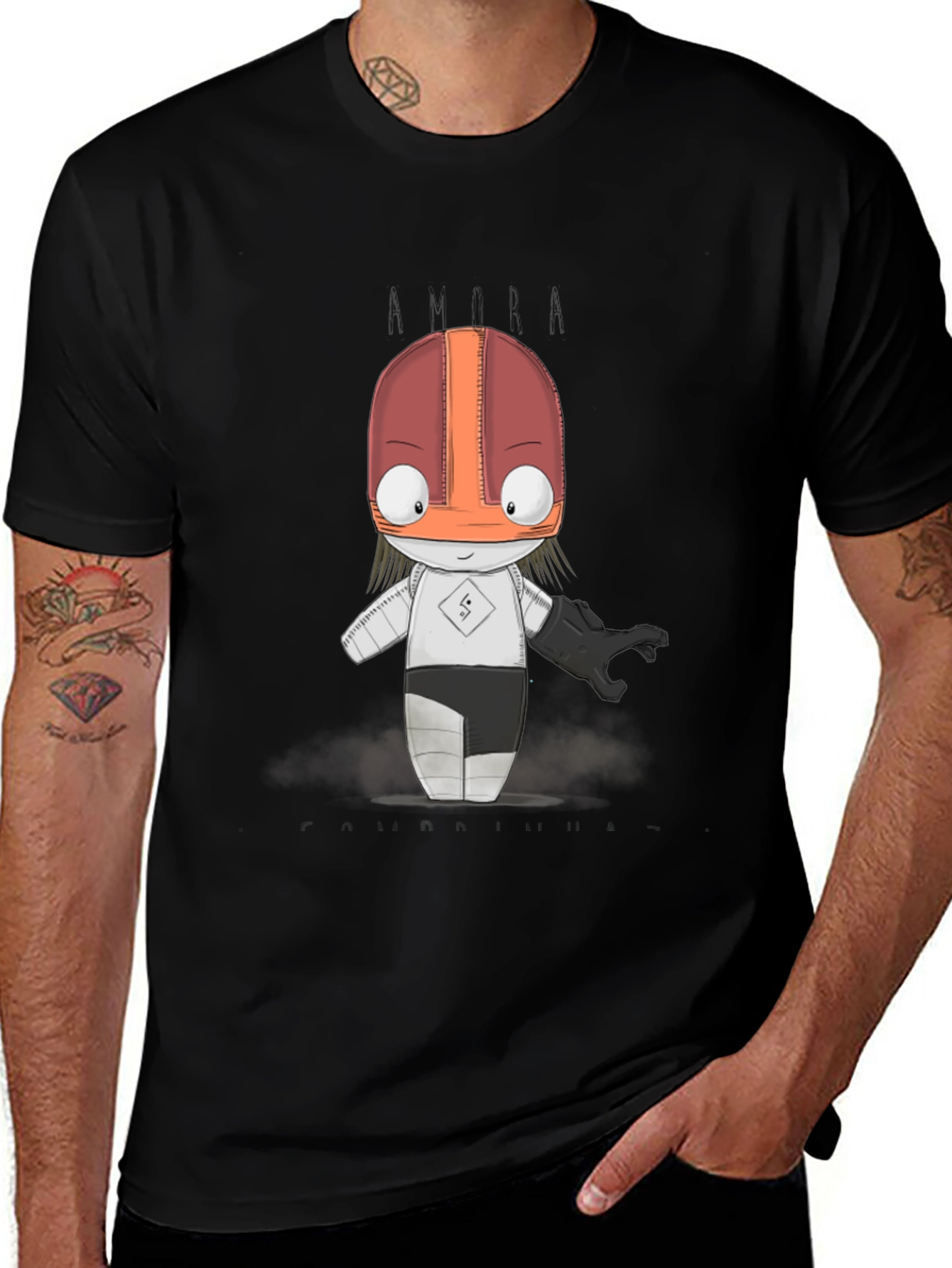 Variant 27 of Amelia T-Shirt - Unique Cartoon Graphic Tee