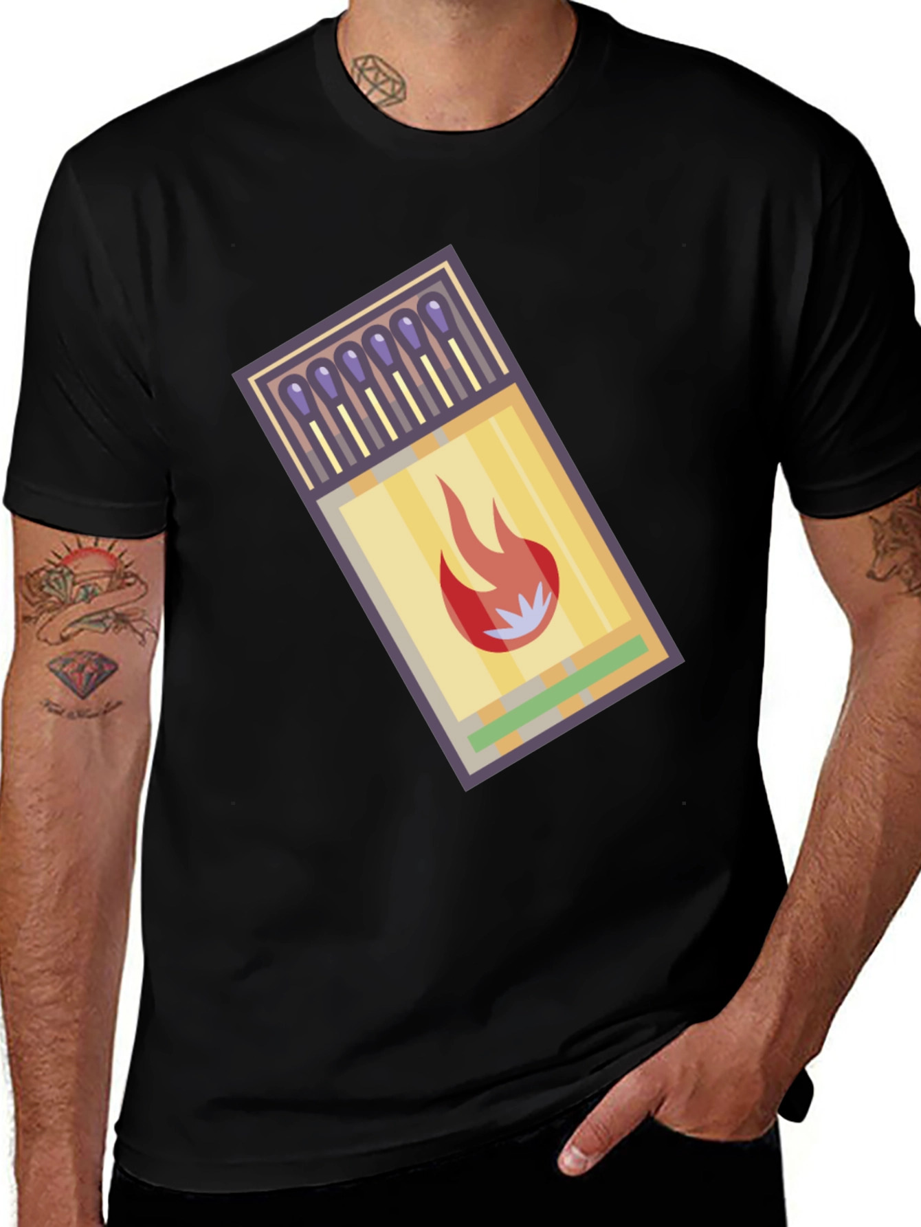 Variant 2 of Matchbox Graphic T-Shirt - Ignite Your Style