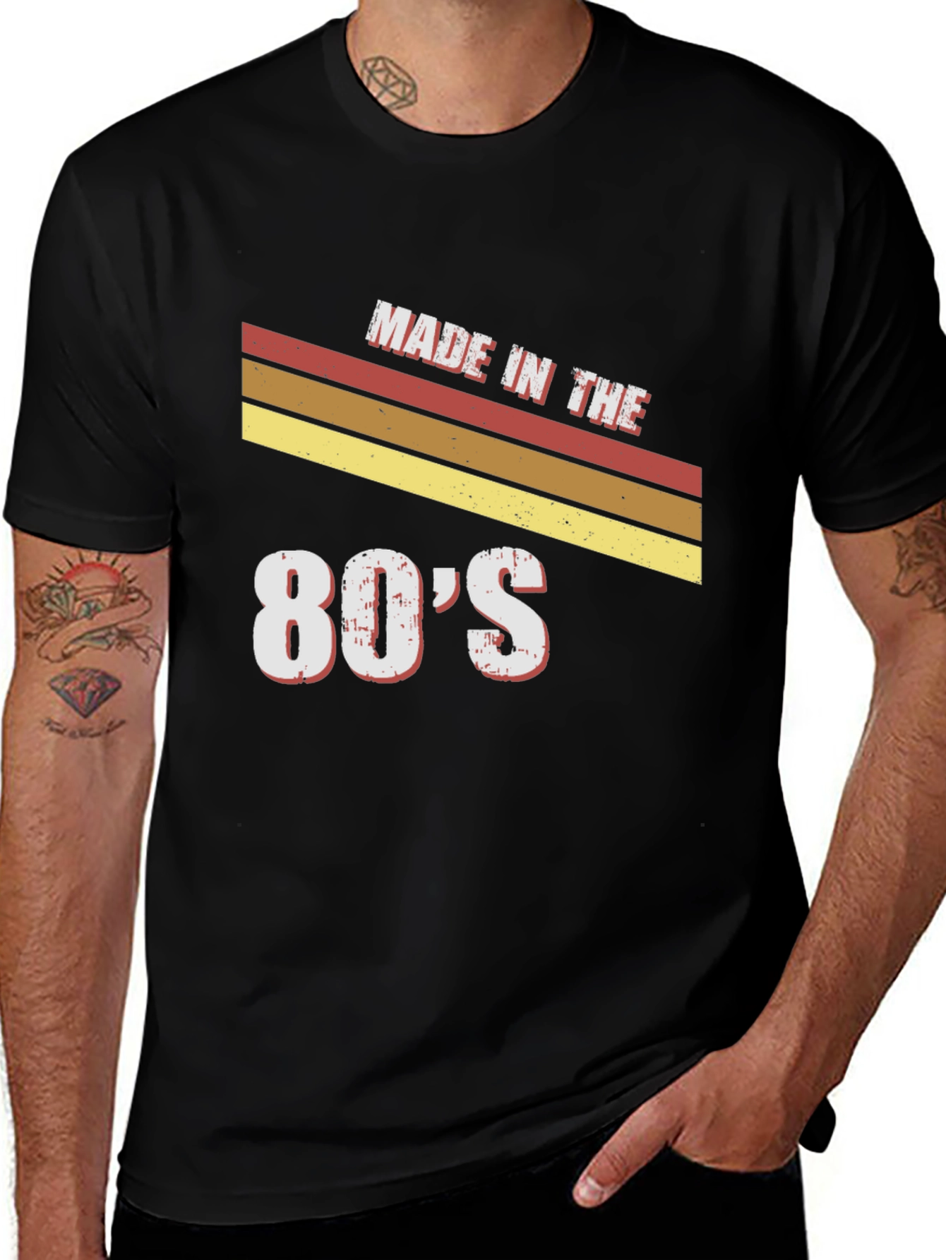 Variant 13 of Retro Made in the 80's T-Shirt