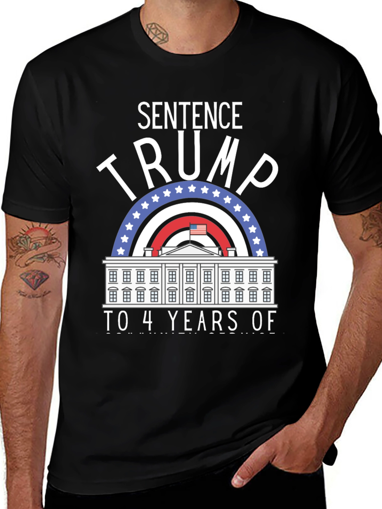 Variant 14 of Sentence Trump to 4 Years T-Shirt