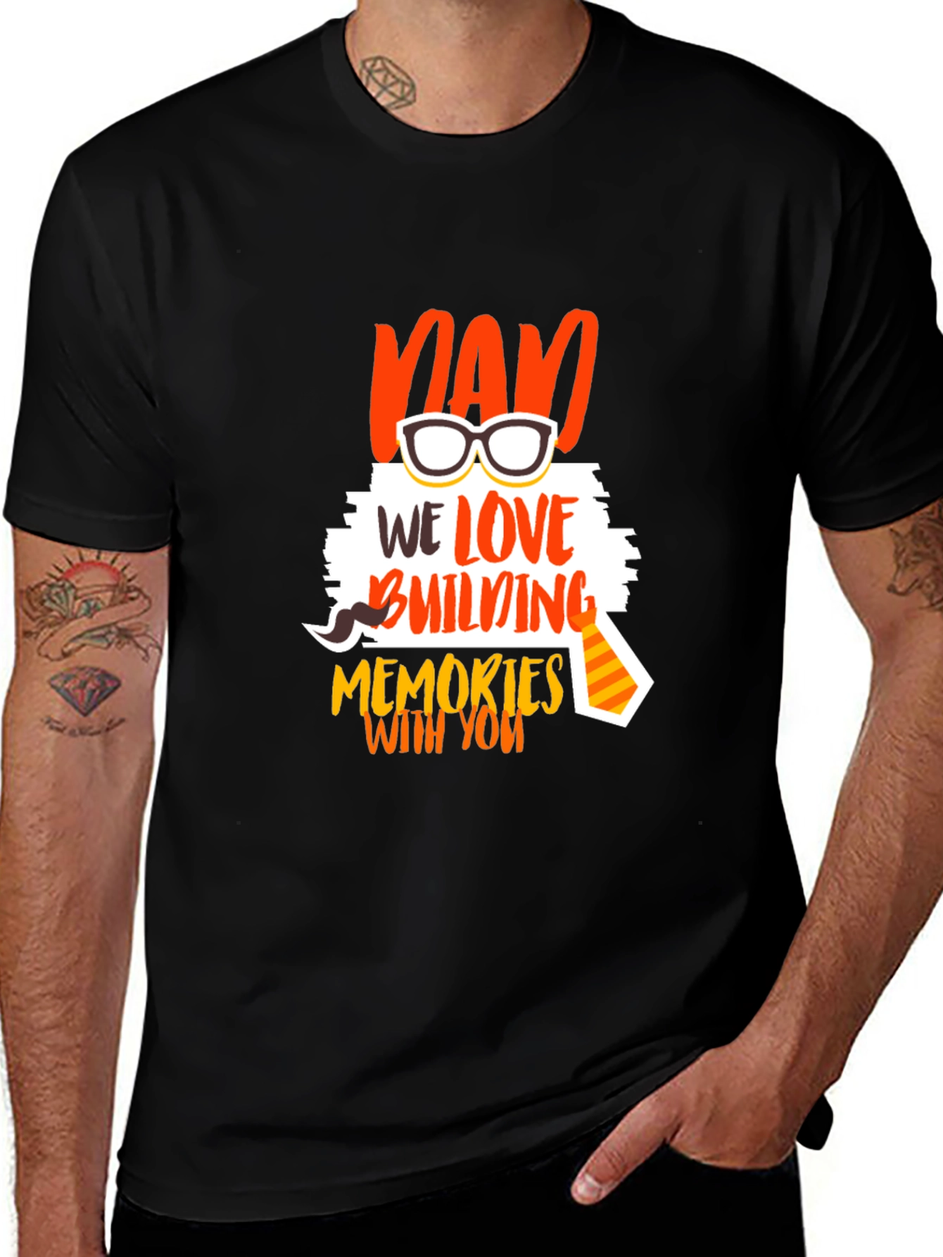 Variant 30 of Dad We Love Building Memories T-Shirt