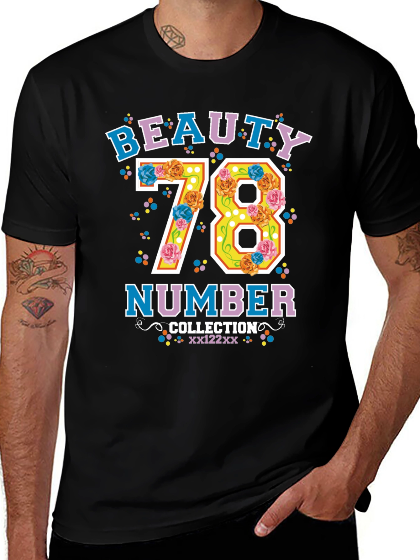Variant 5 of Beauty Number 78 Collection T-Shirt