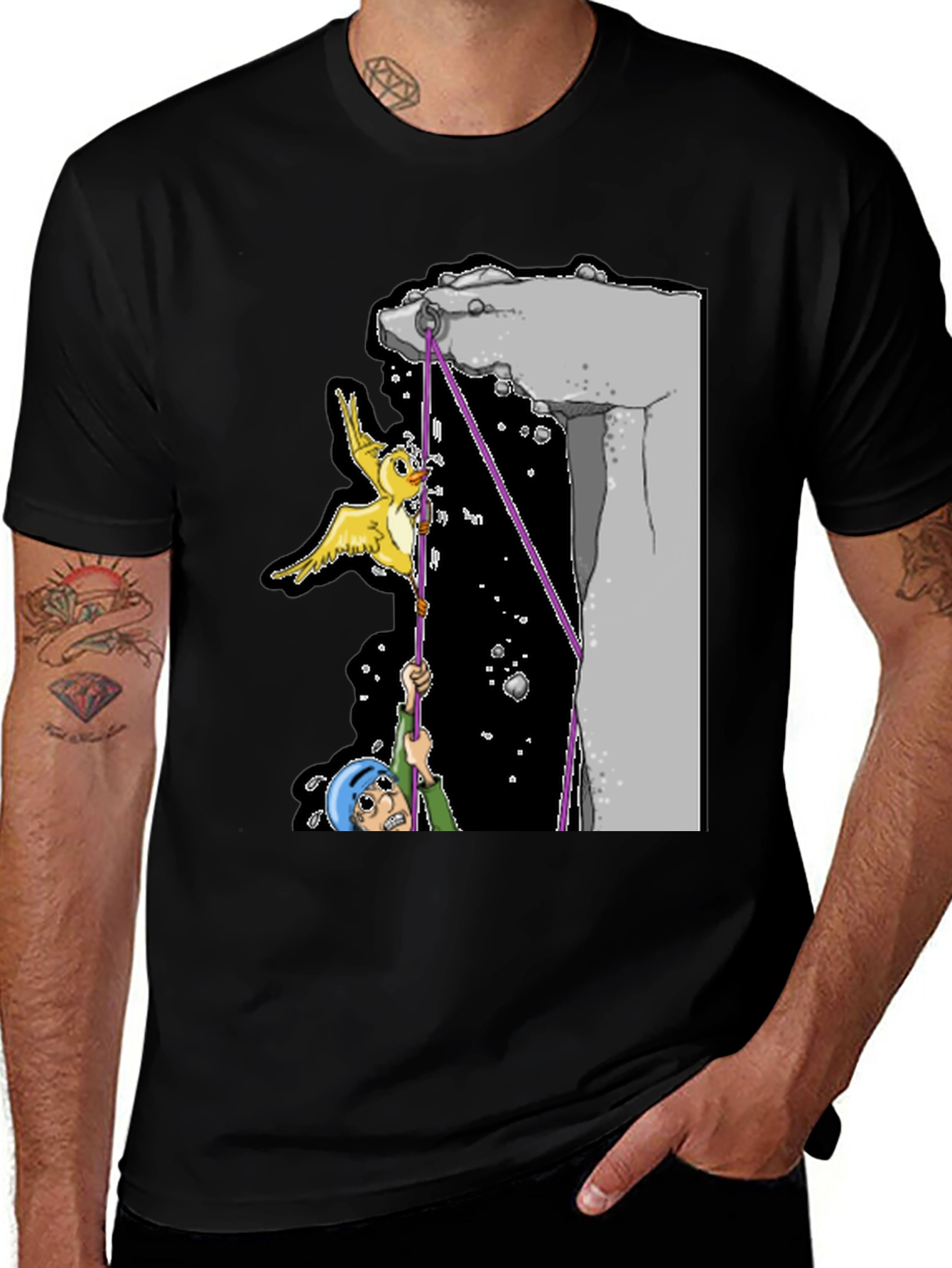 Variant 16 of Rock Climbing Rescue T-Shirt