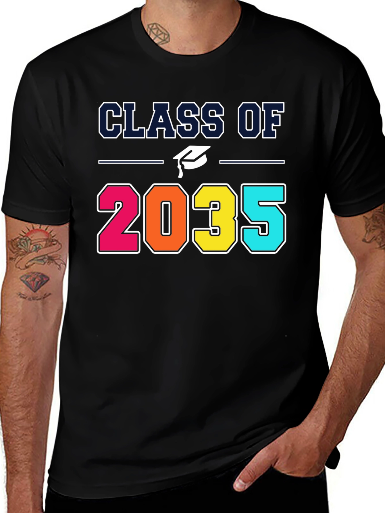 Variant 6 of Class of 2035 Graduation T-Shirt