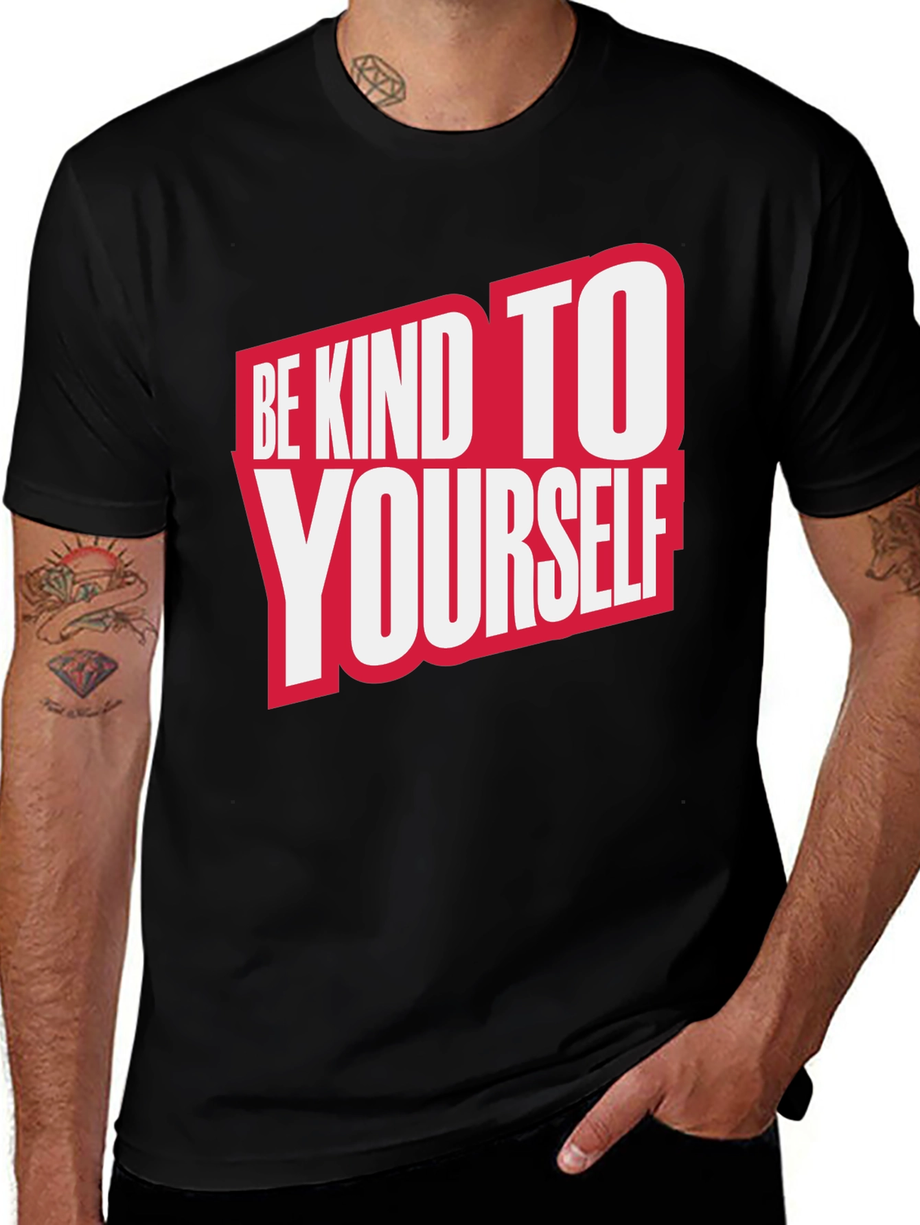 Variant 27 of Be Kind to Yourself Graphic Tee
