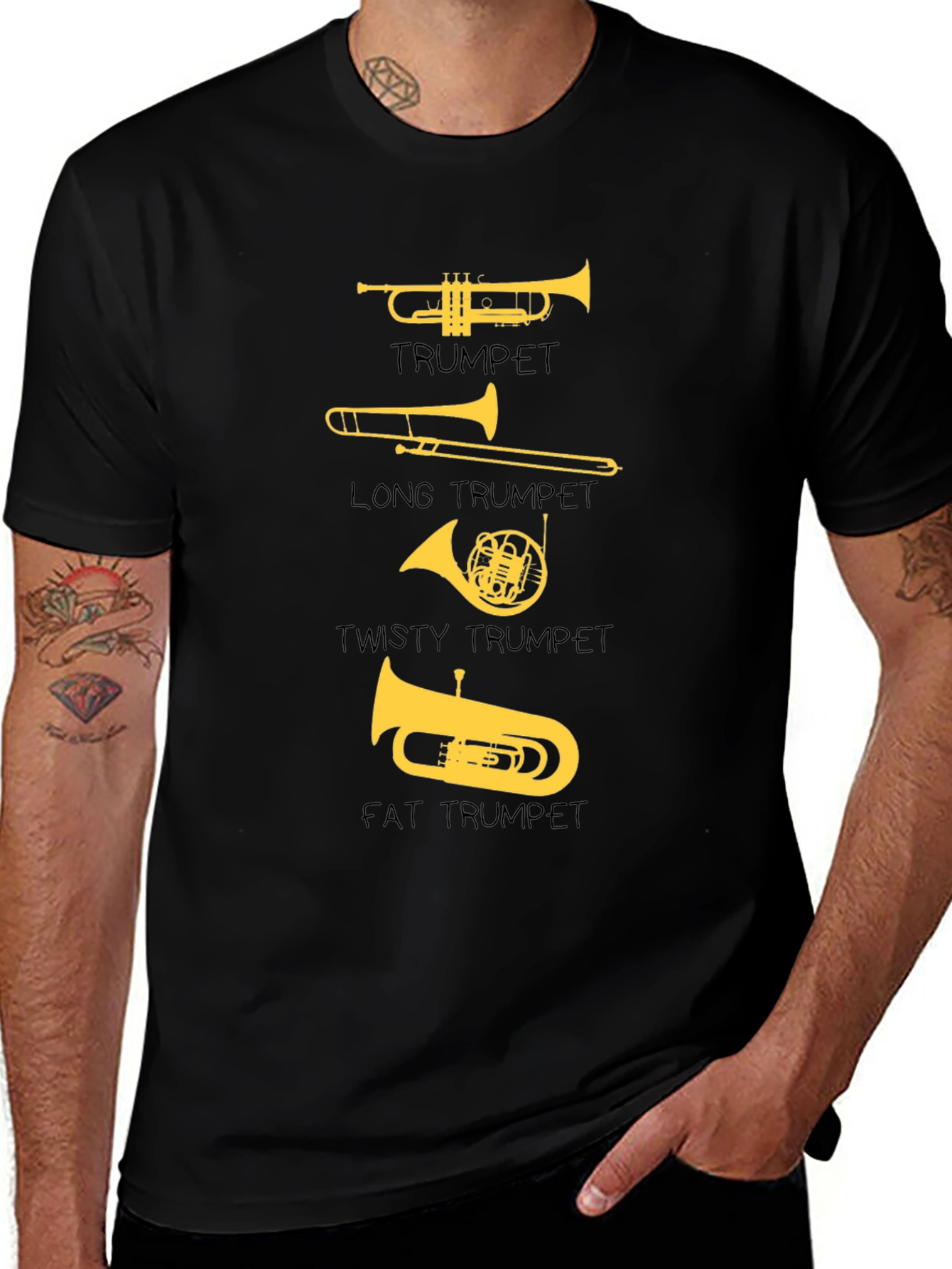 Variant 11 of Funny Trumpet Music Lover T-Shirt