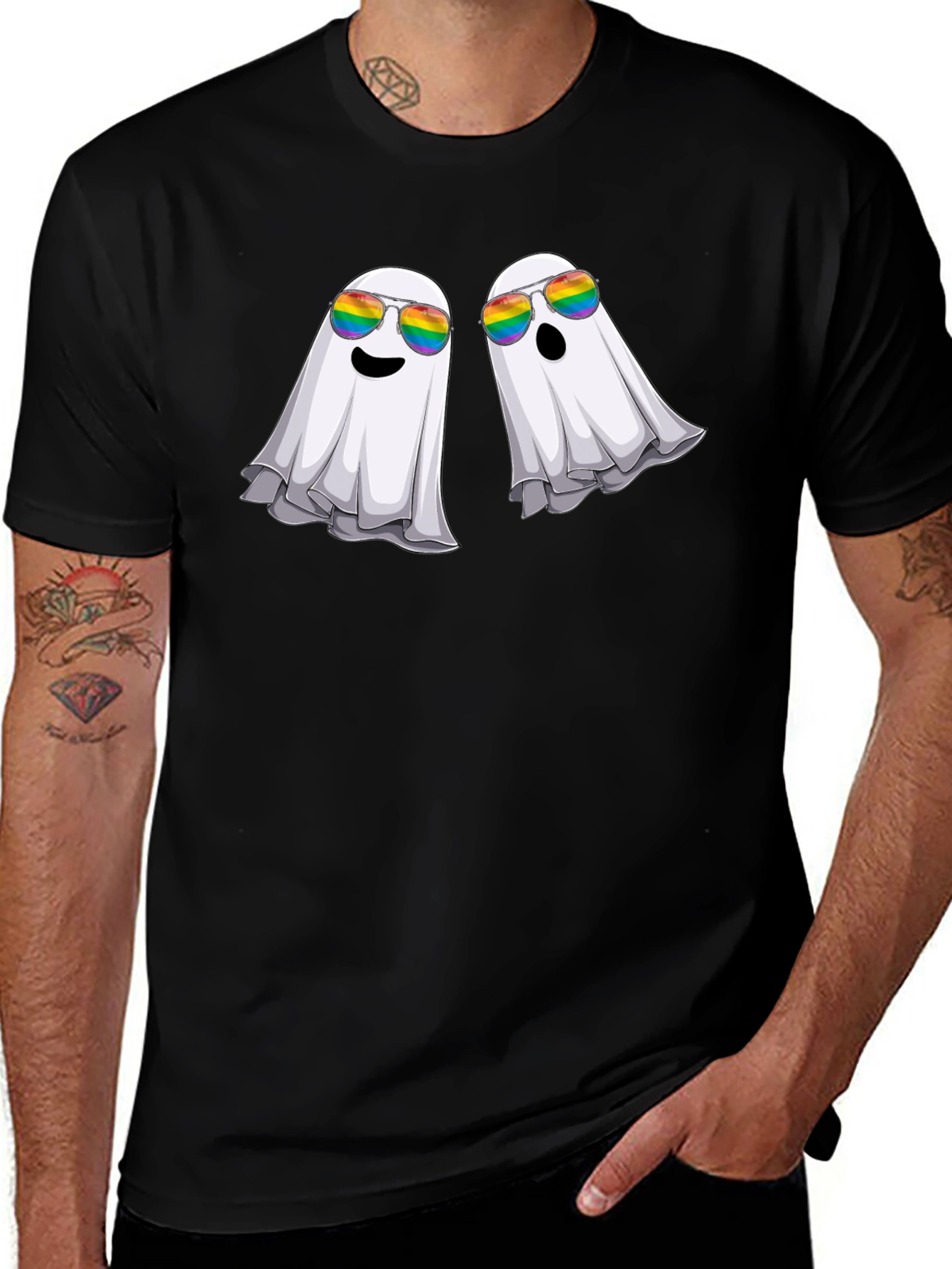 Variant 15 of Ghostly Pride T-Shirt