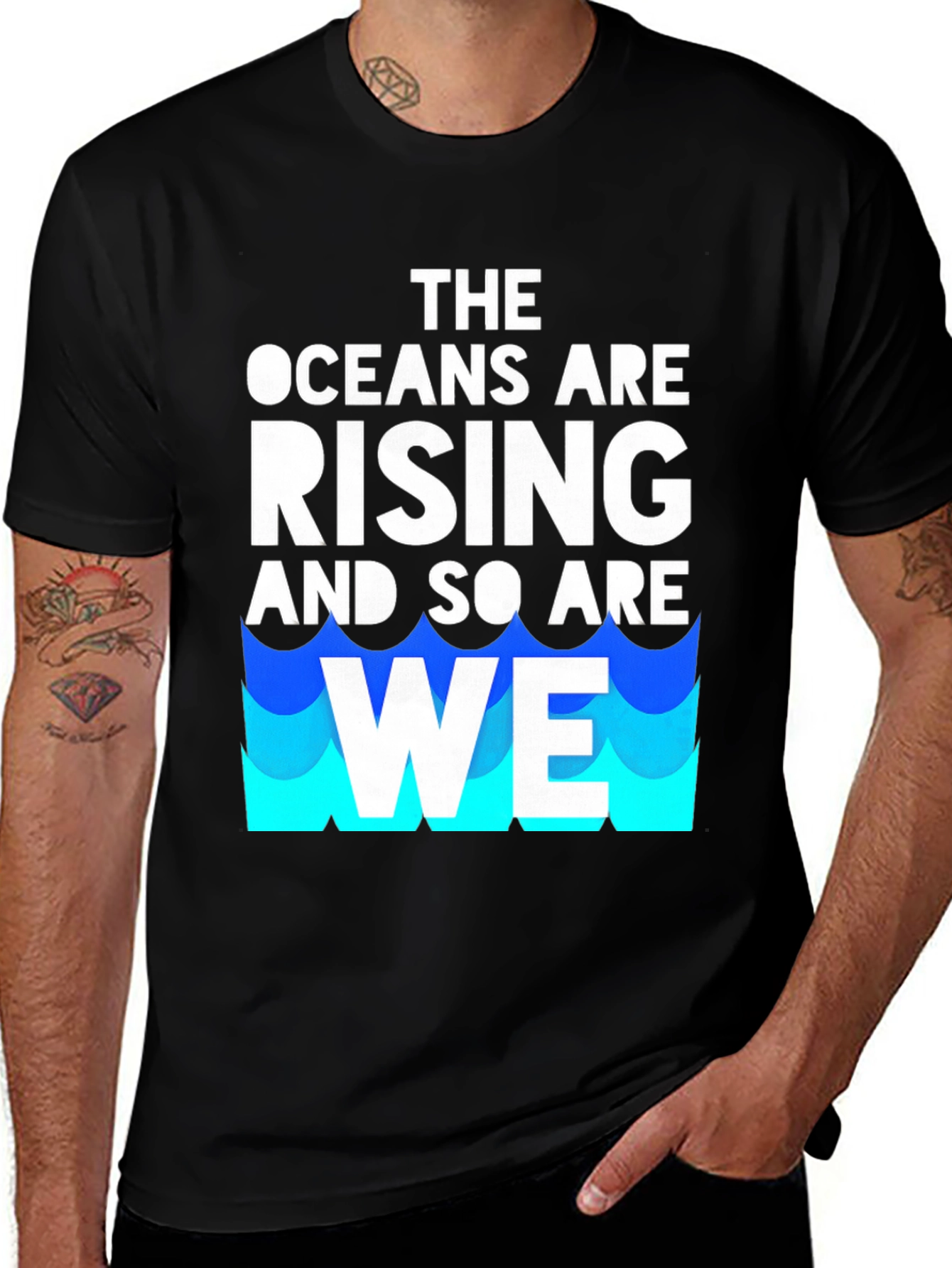 Variant 15 of The Oceans Are Rising T-Shirt