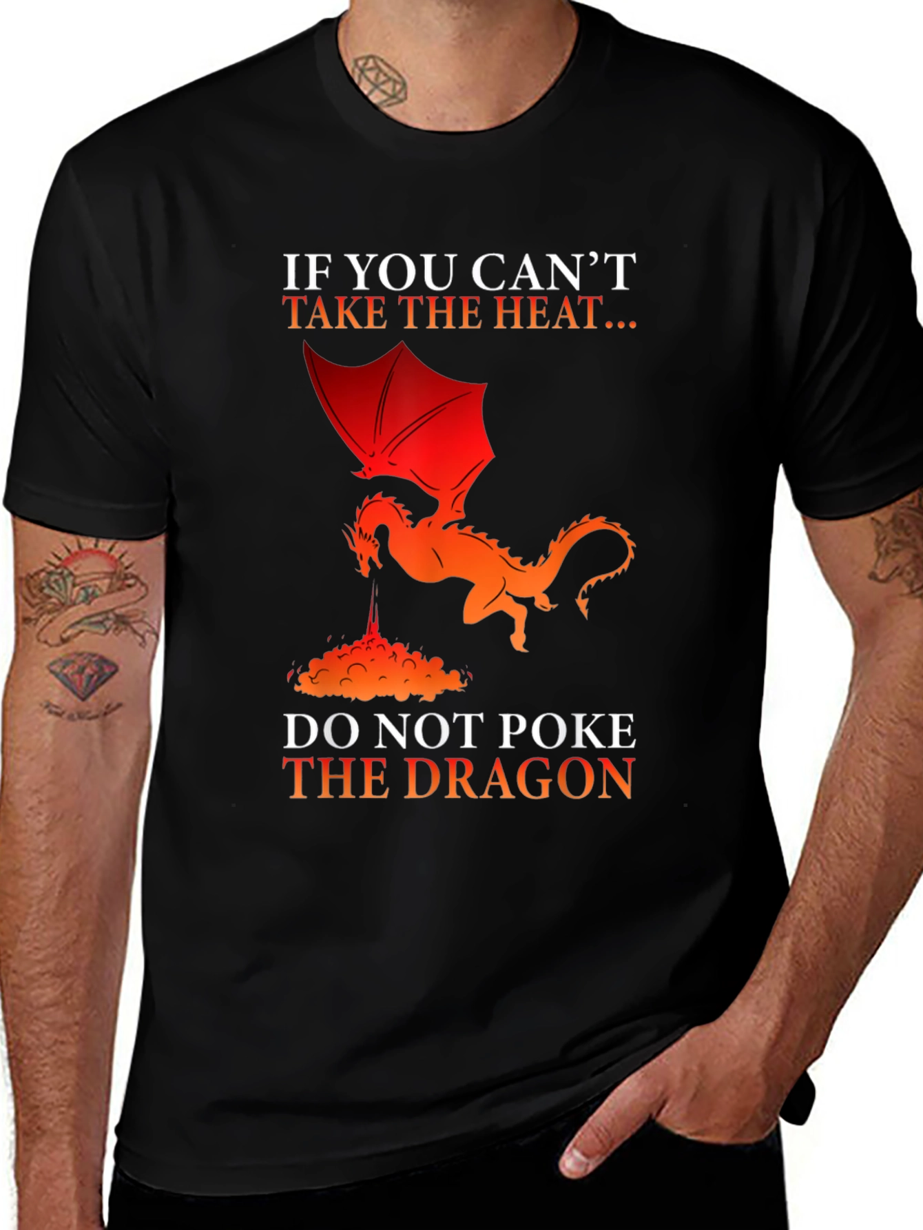 Variant 27 of Dragon Heat T-Shirt