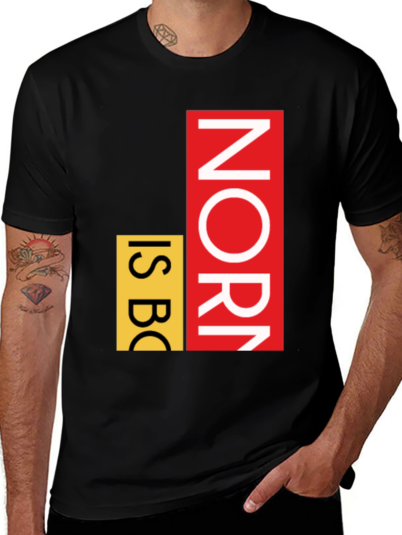 Variant 30 of Norm is Bored Graphic T-Shirt
