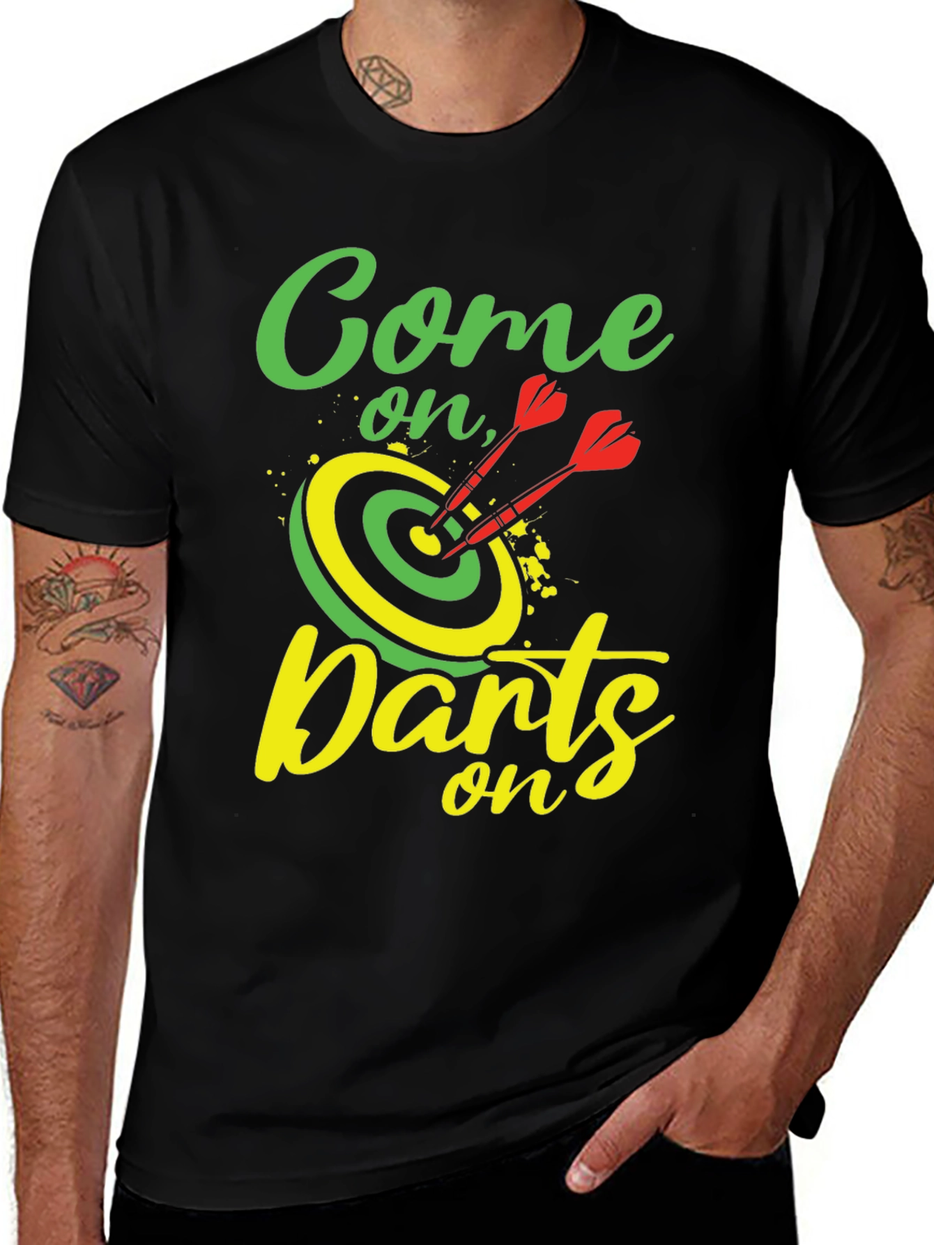 Variant 17 of Come on, Darts - Graphic Tee