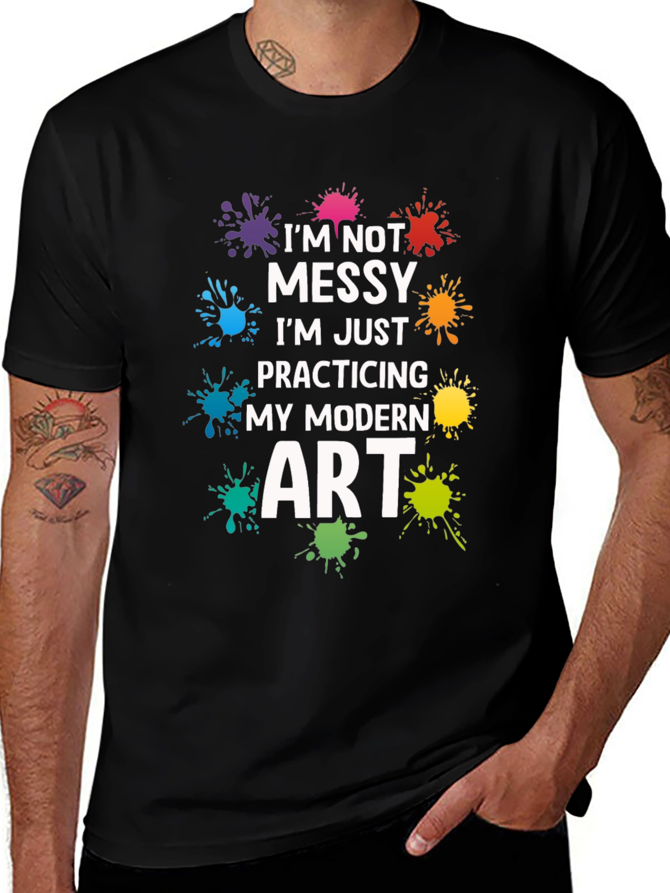 Variant 23 of Modern Art Practicing Graphic Tee