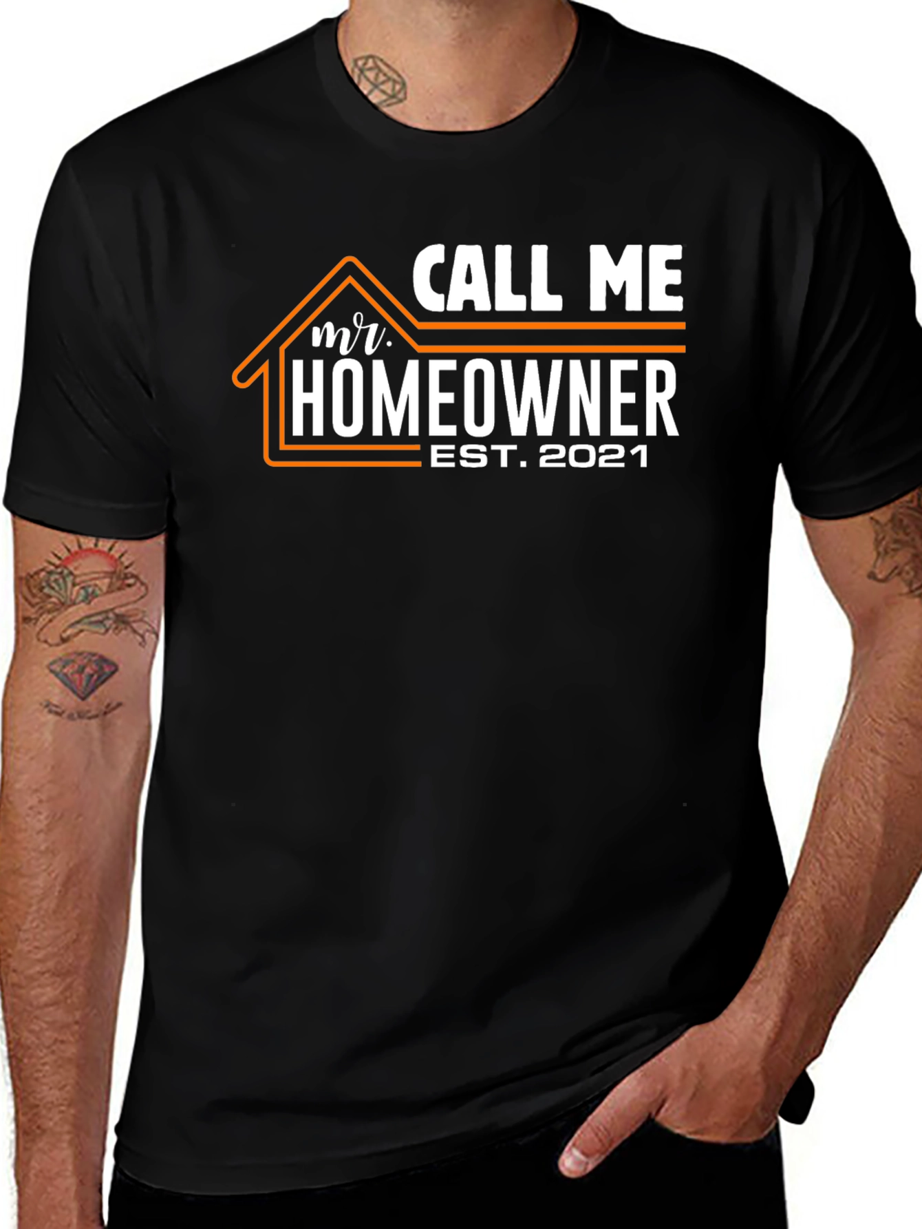 Variant 10 of Call Me Mr. Homeowner T-Shirt