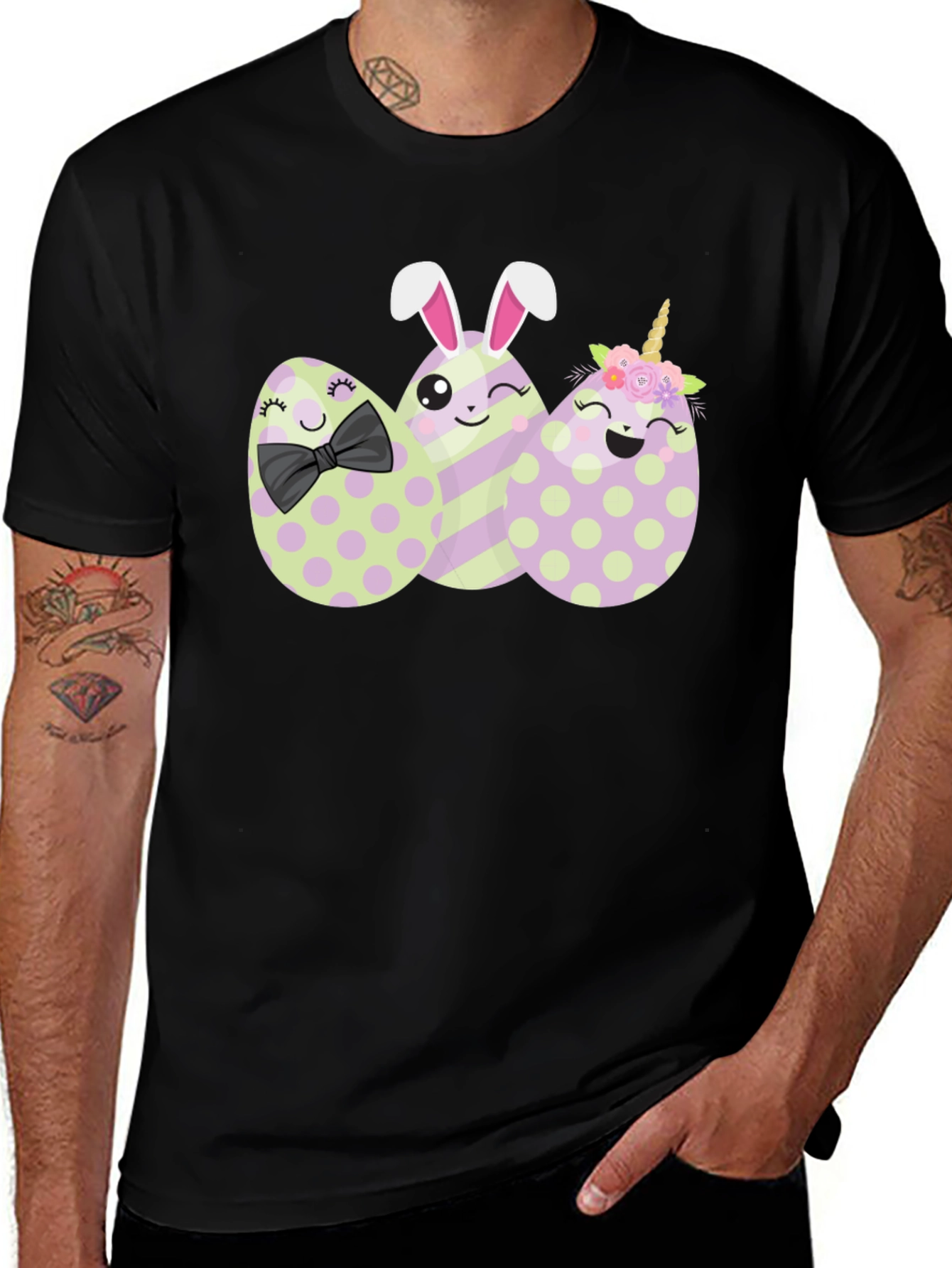 Variant 17 of Easter Egg Character Tee