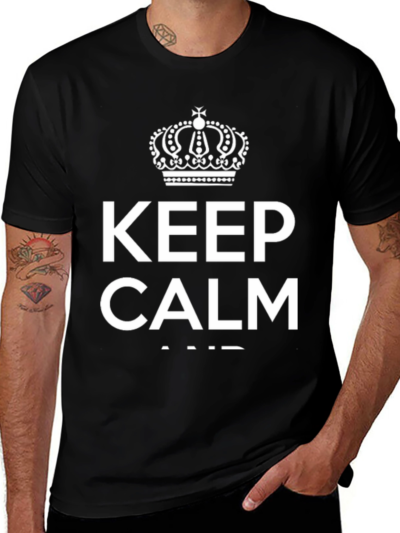 Variant 9 of Keep Calm T-Shirt - Graphic Tee