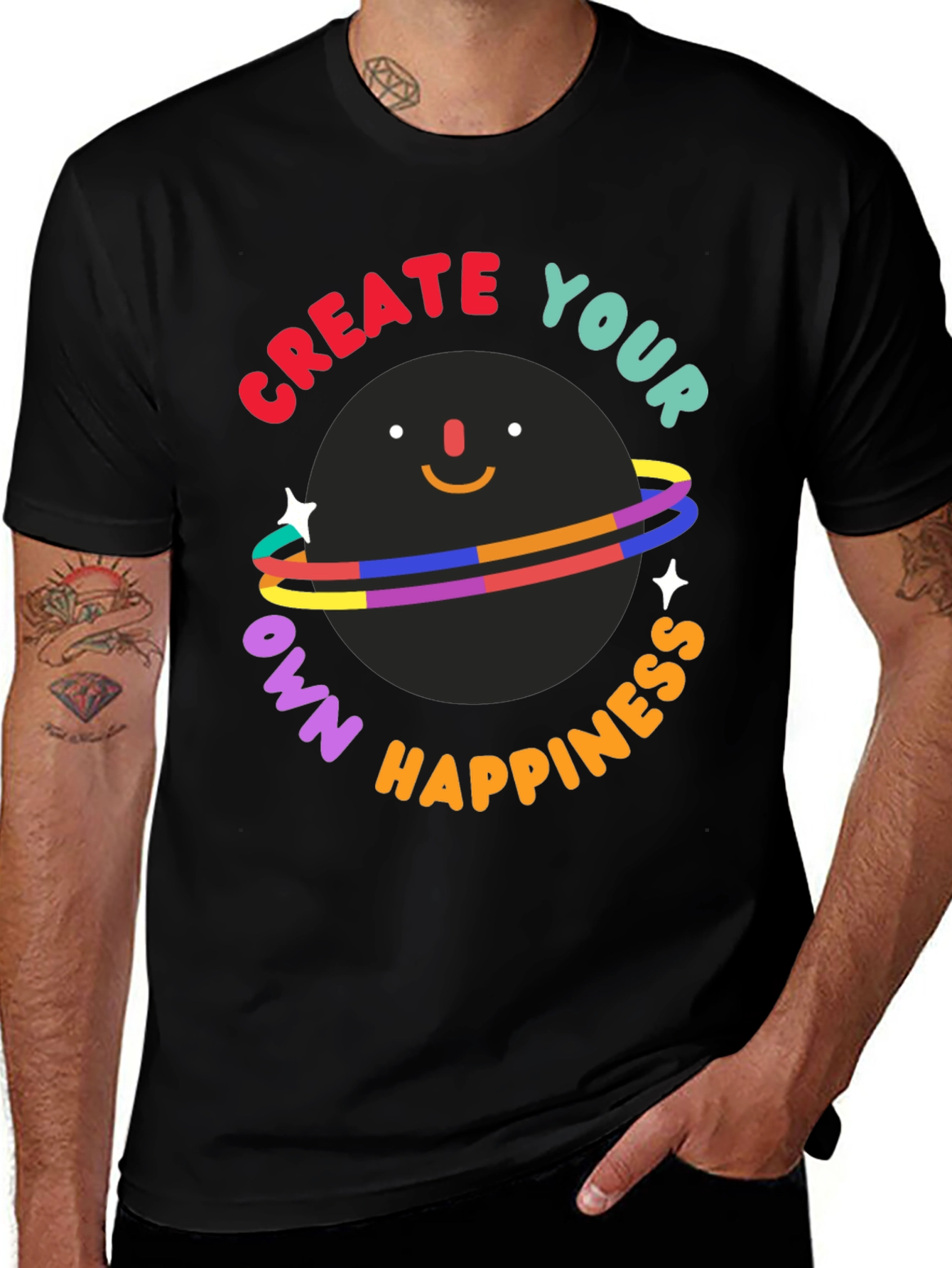 Variant 6 of Create Your Own Happiness T-Shirt