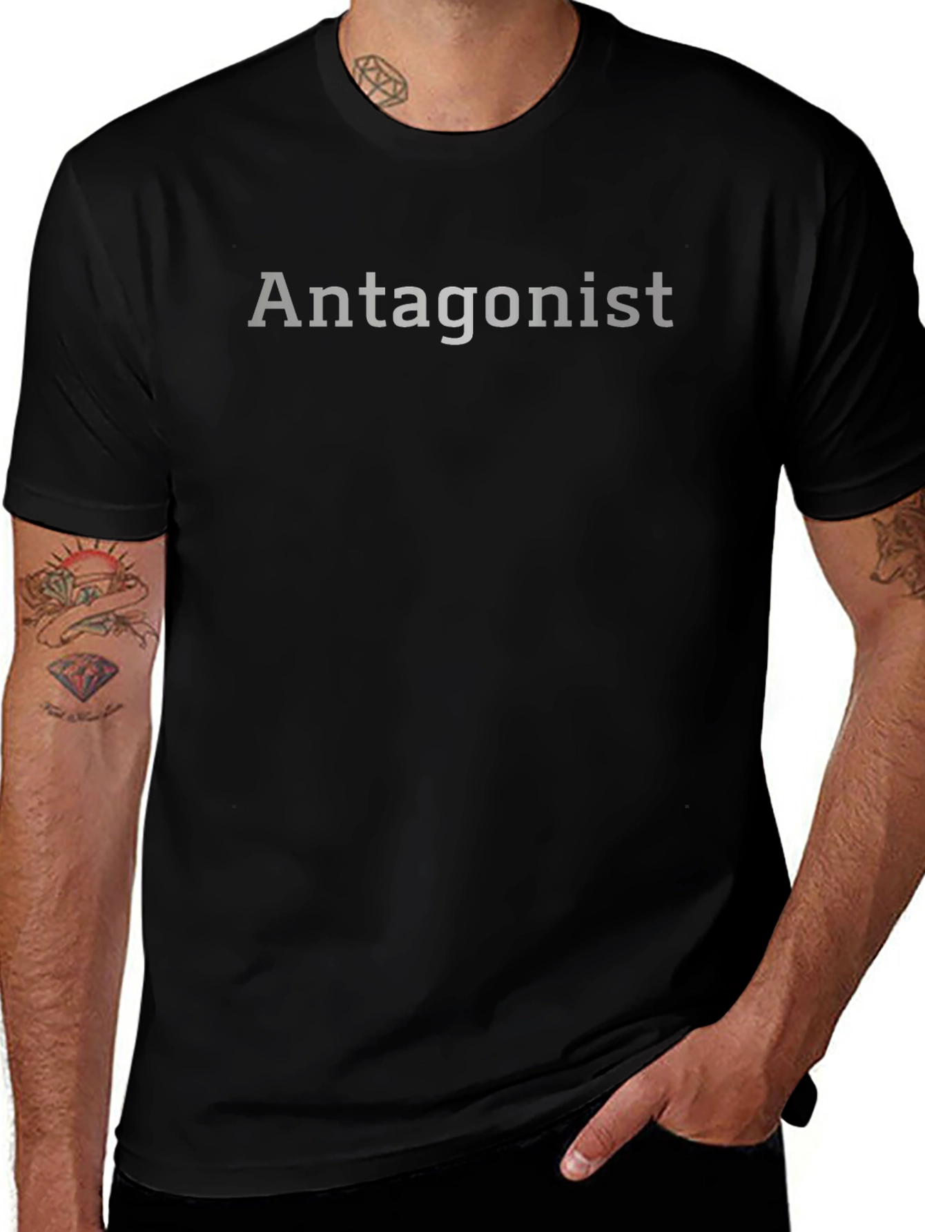 Variant 5 of Antagonist Graphic Tee - Soft Cotton Casual Wear