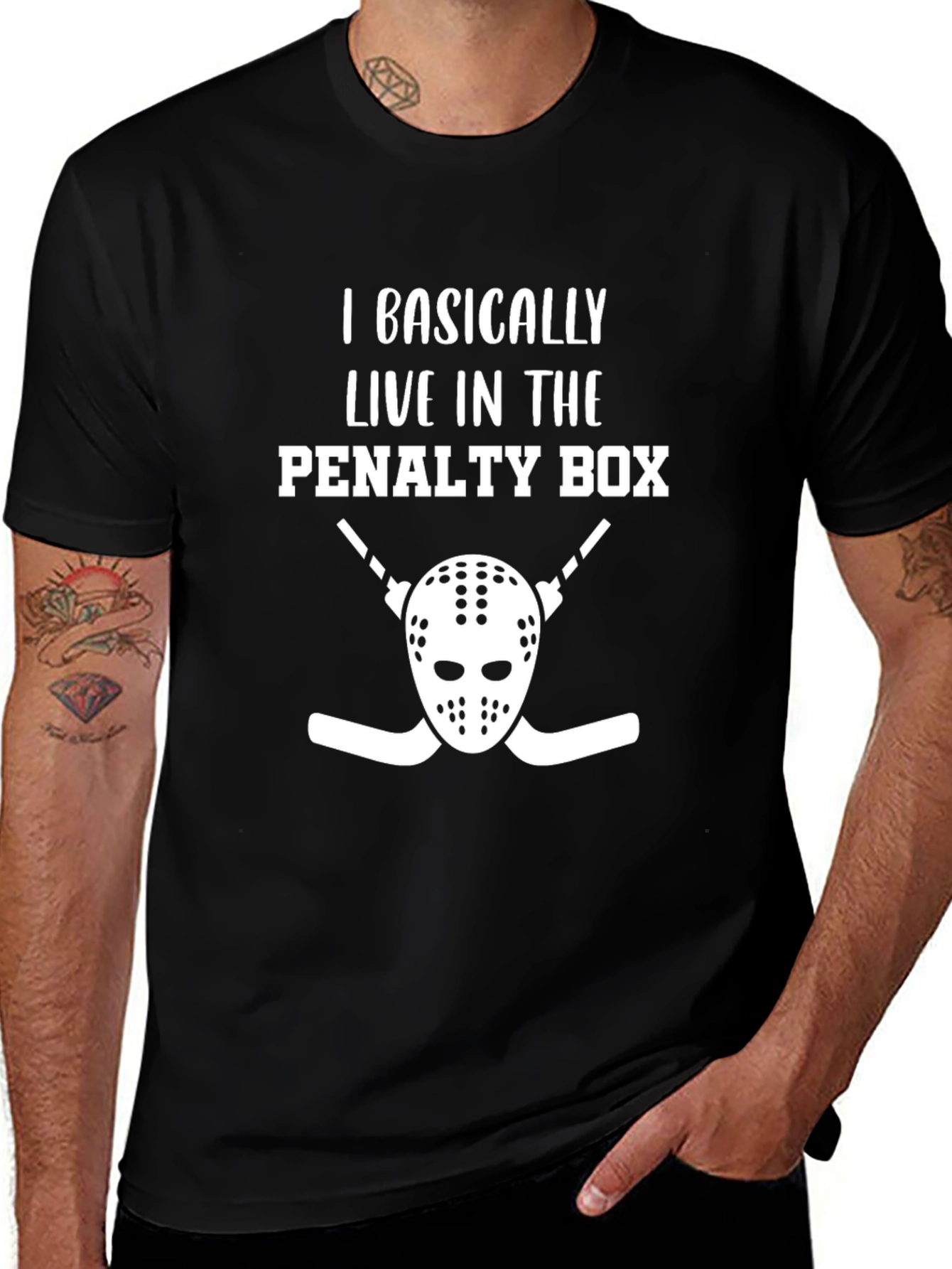 Variant 22 of Hockey Penalty Box T-Shirt