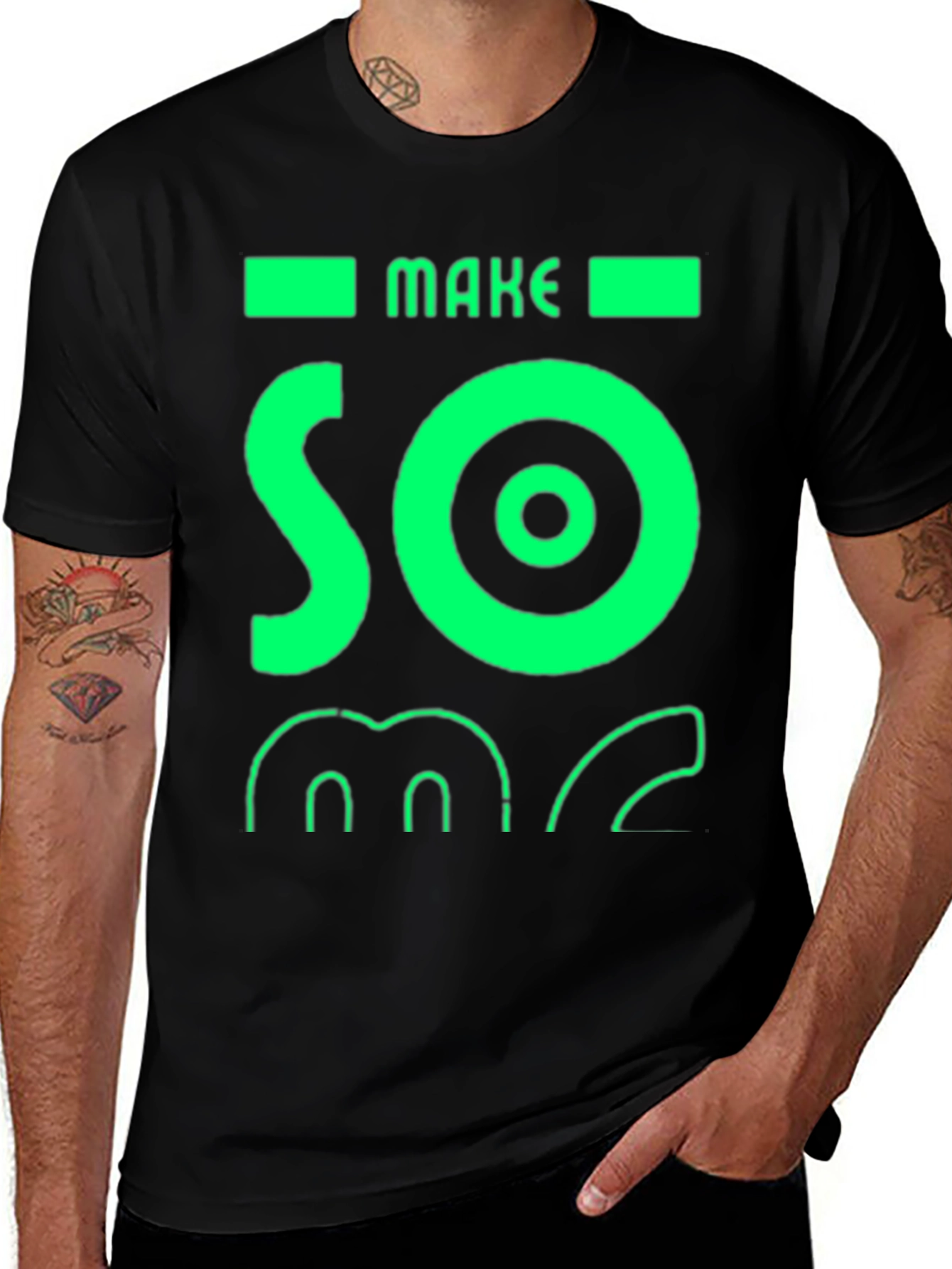Variant 7 of Make Some Noise T-Shirt - Funky Graphic Tee