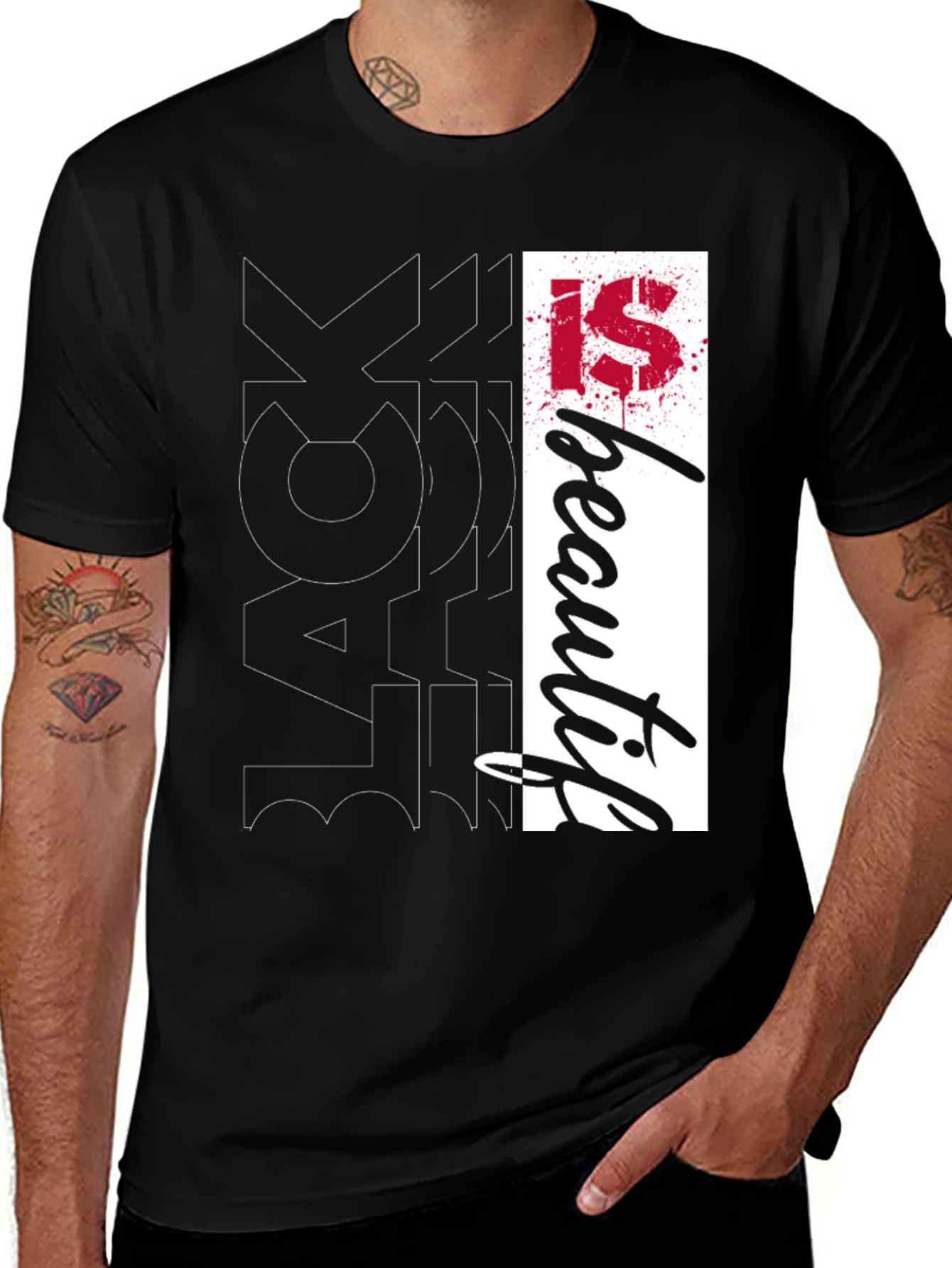 Variant 3 of Black is Beautiful T-Shirt