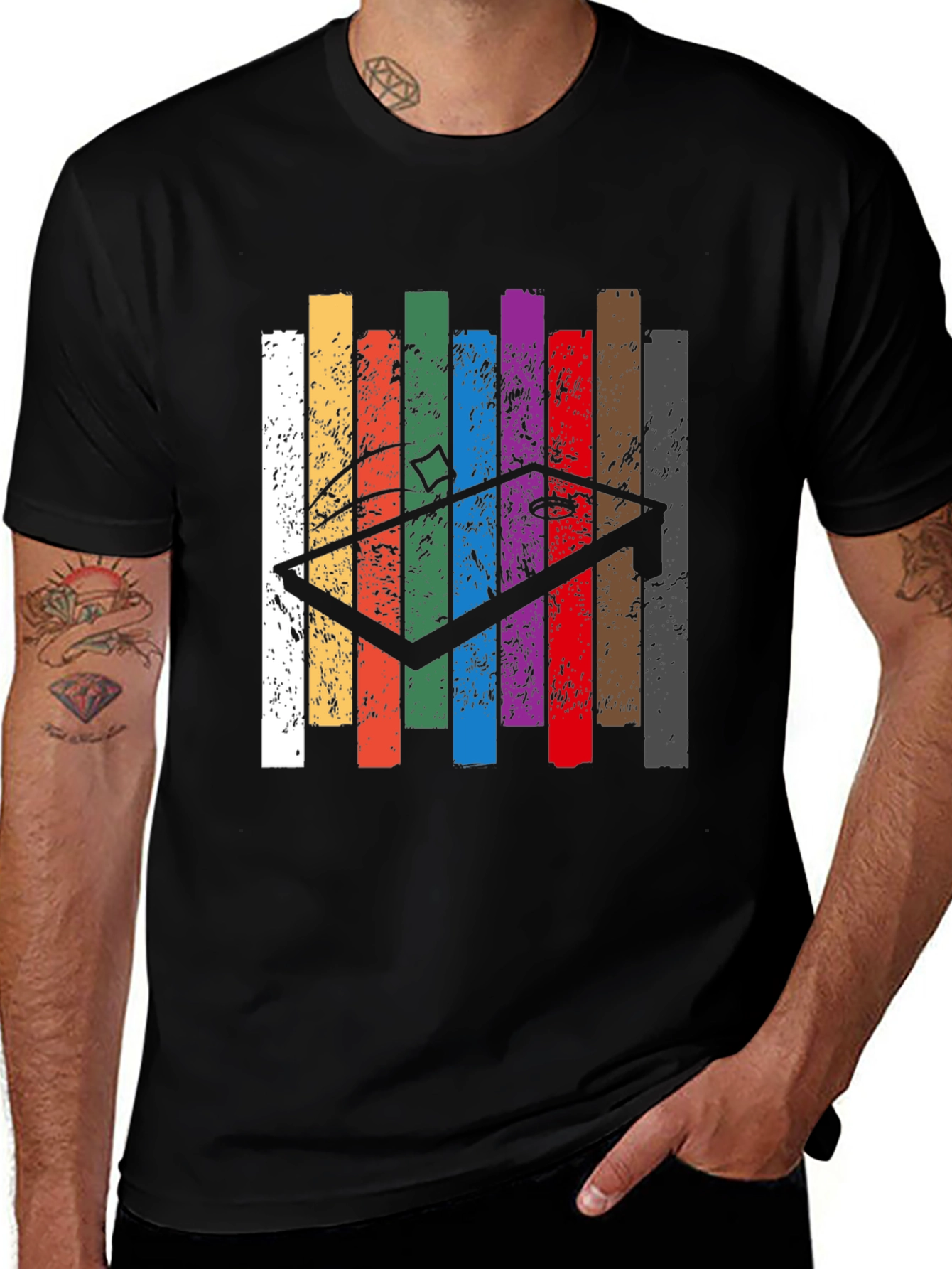 Variant 7 of Martial Arts Belt Rank T-Shirt - Jiu Jitsu Inspired Graphic Tee