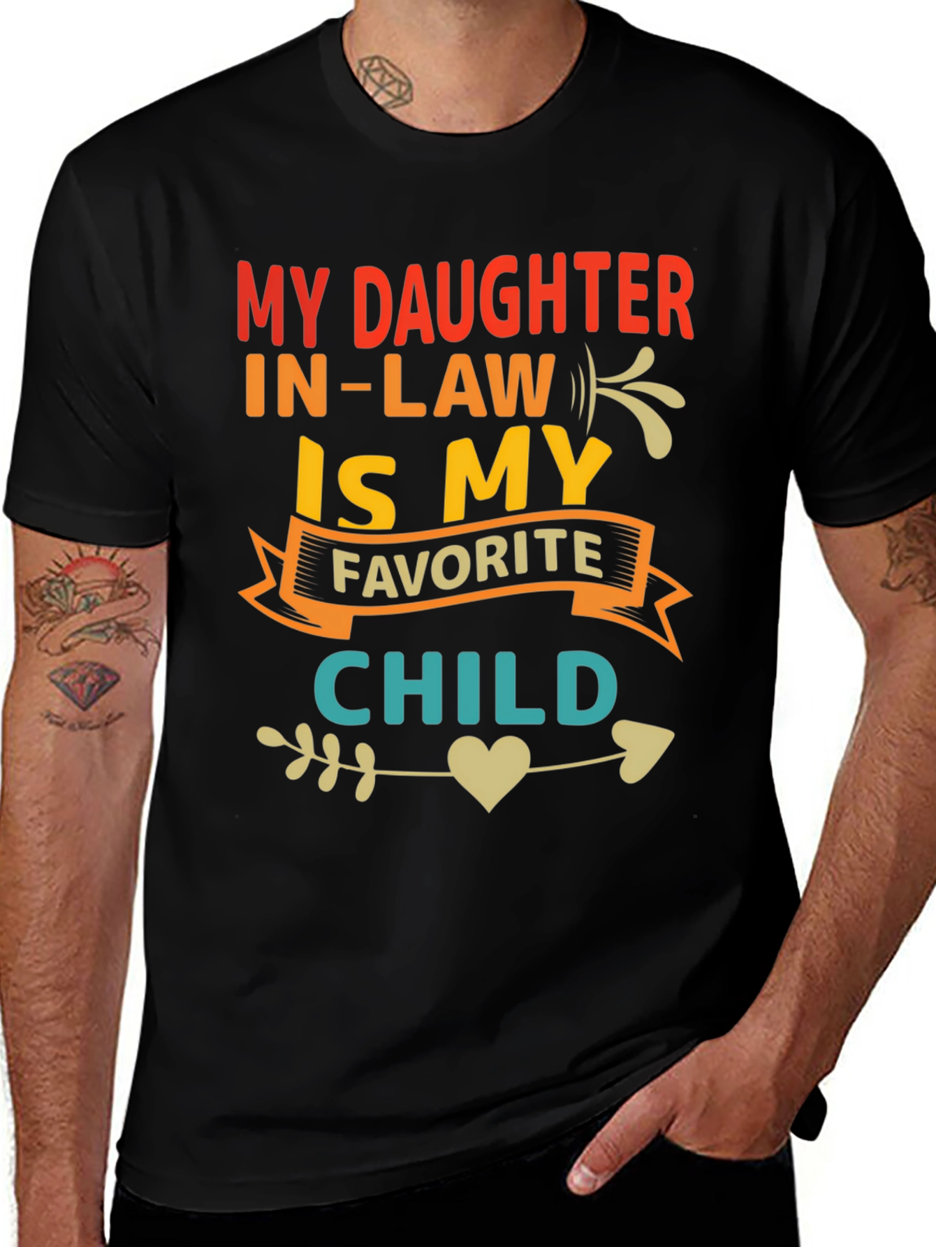 Variant 2 of My Daughter In Law Is My Favorite Child T-Shirt