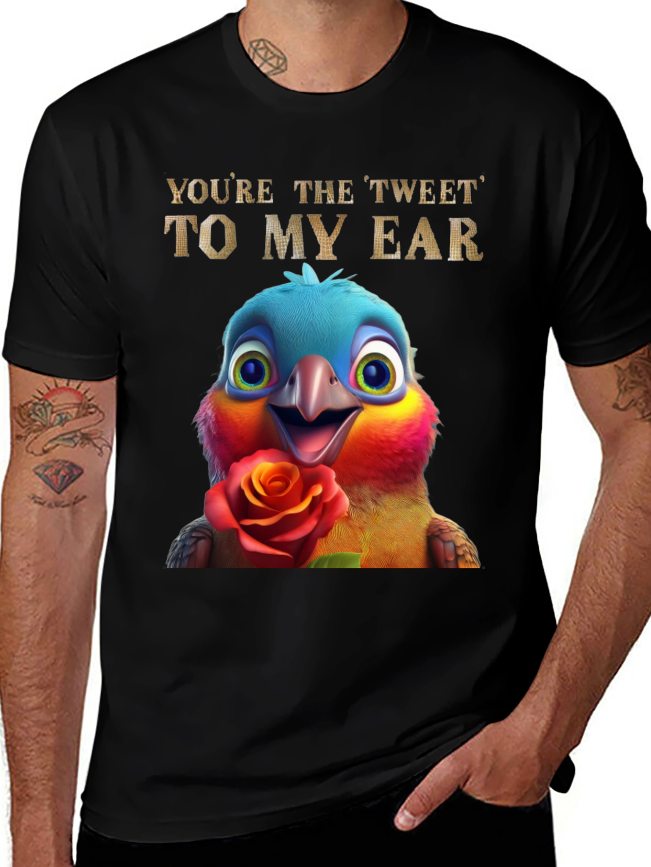 Variant 14 of Tweet To My Ear Graphic Tee