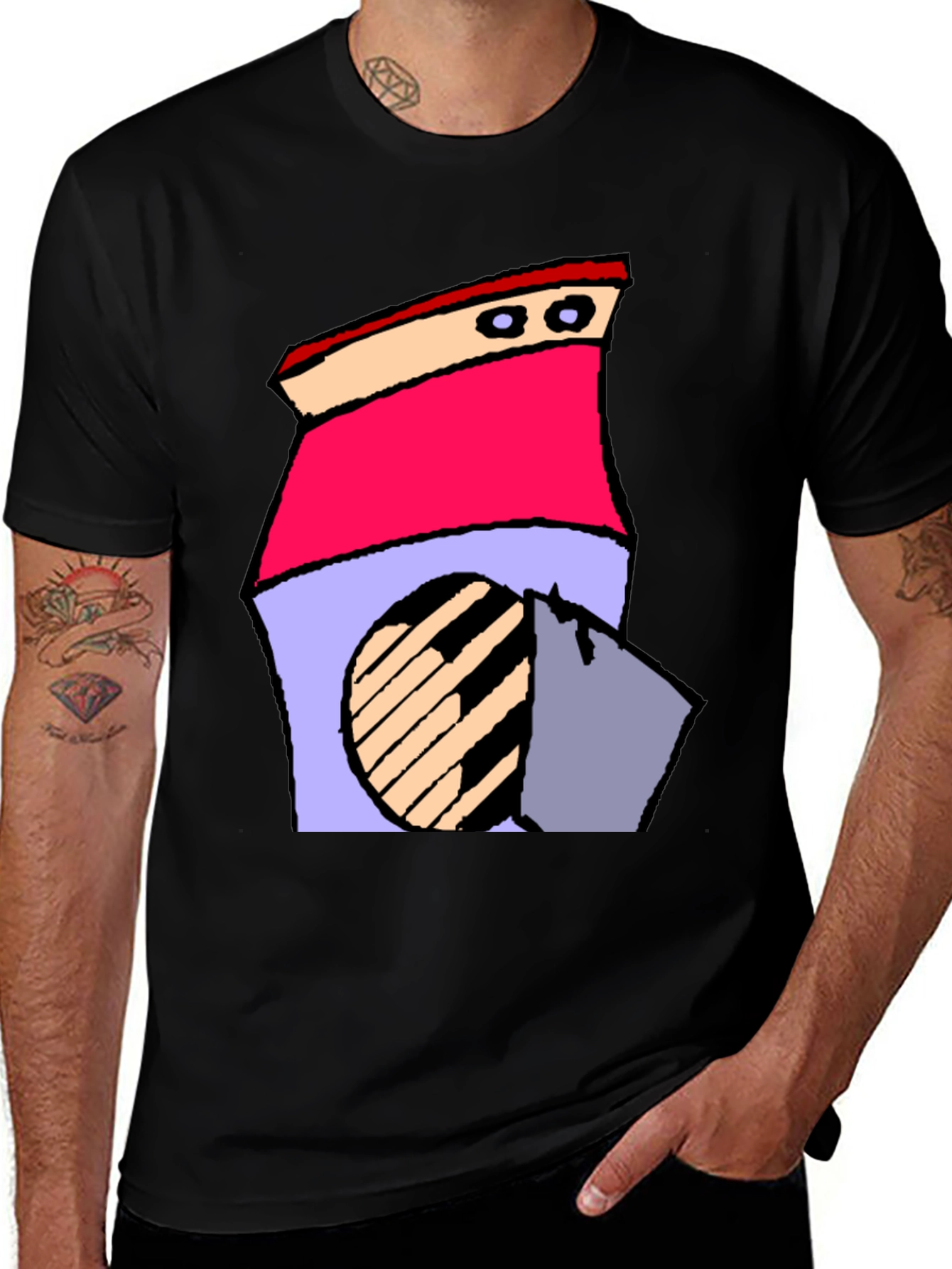 Variant 23 of Retro Cartoon Washing Machine T-Shirt