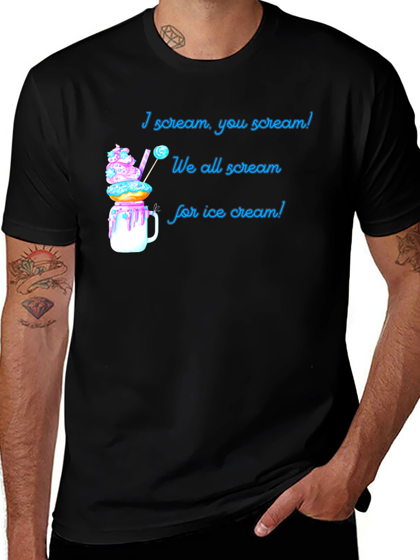 Variant 27 of I Scream For Ice Cream T-Shirt