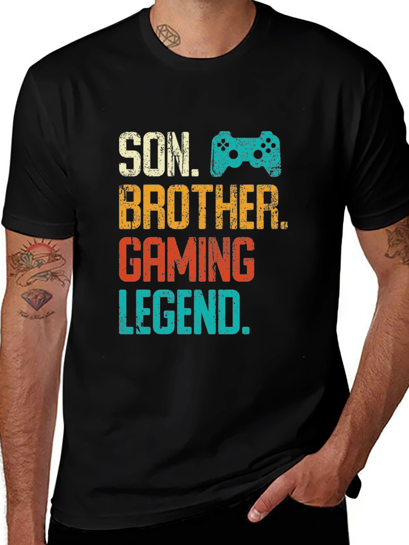 Variant 14 of Son, Brother, Gaming Legend T-Shirt