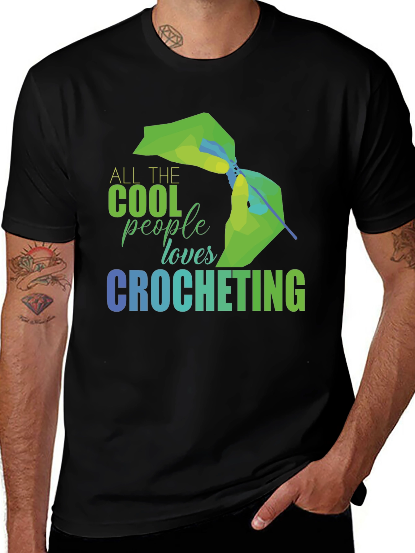 Variant 22 of Cool People Crochet T-Shirt