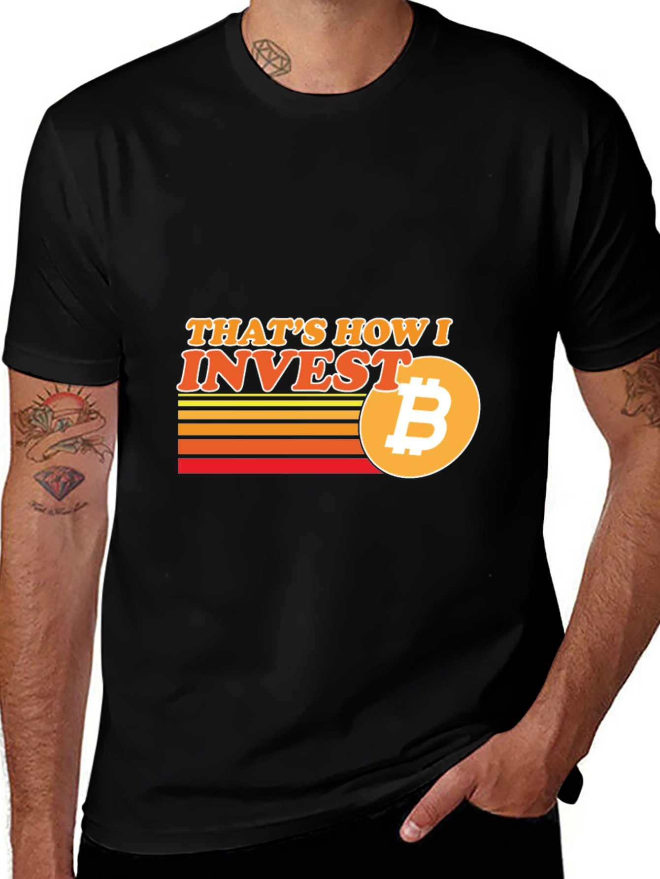 Variant 7 of That's How I Invest Bitcoin T-Shirt