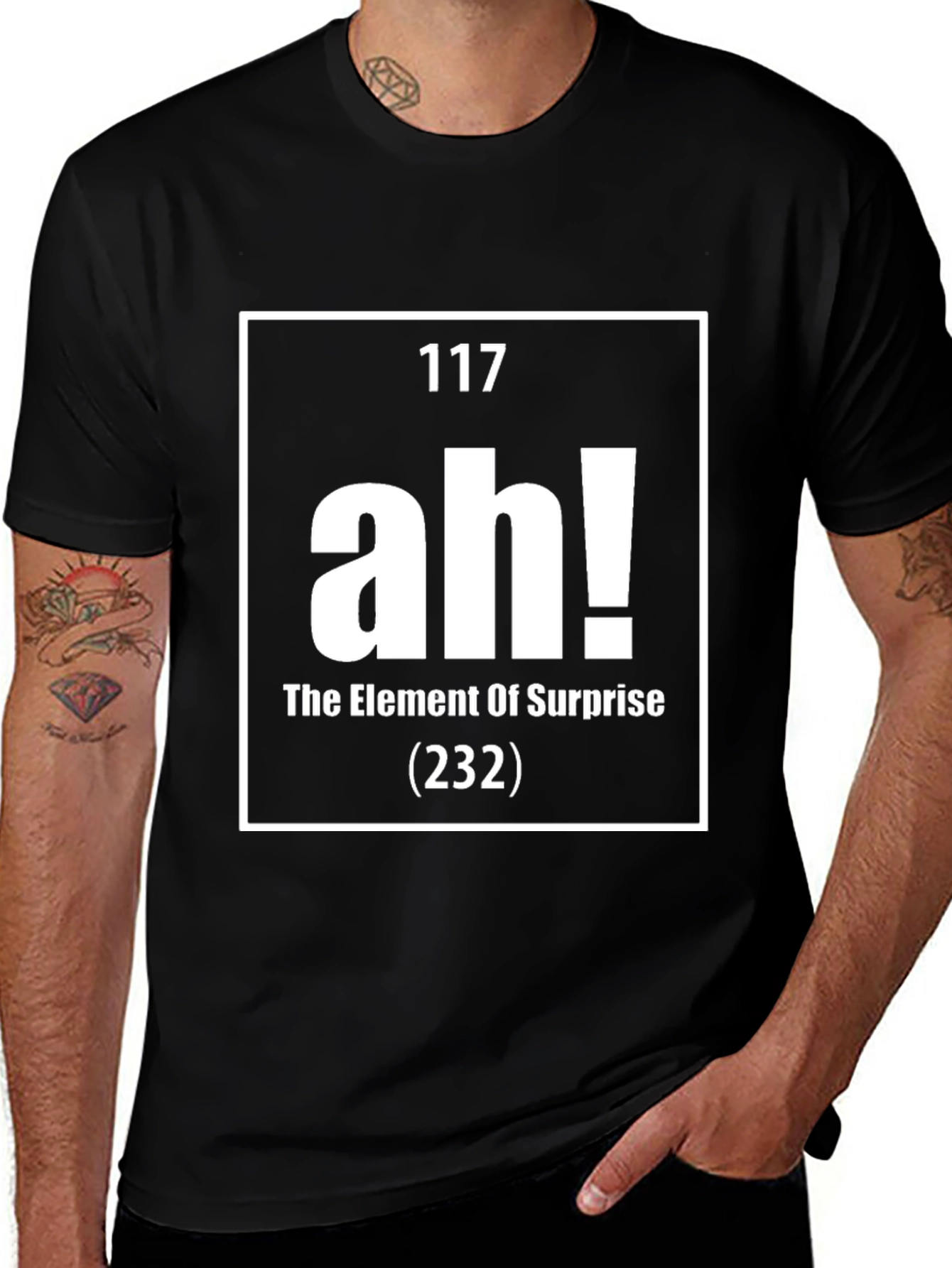 Variant 26 of Element of Surprise T-Shirt - Funny Science Tee