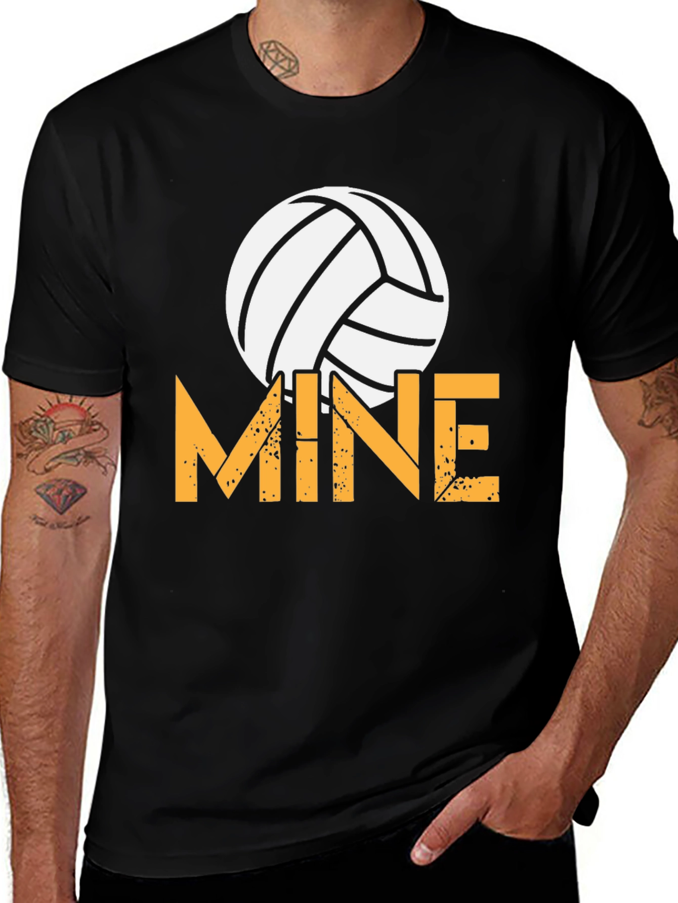 Variant 3 of Volleyball Mine T-Shirt