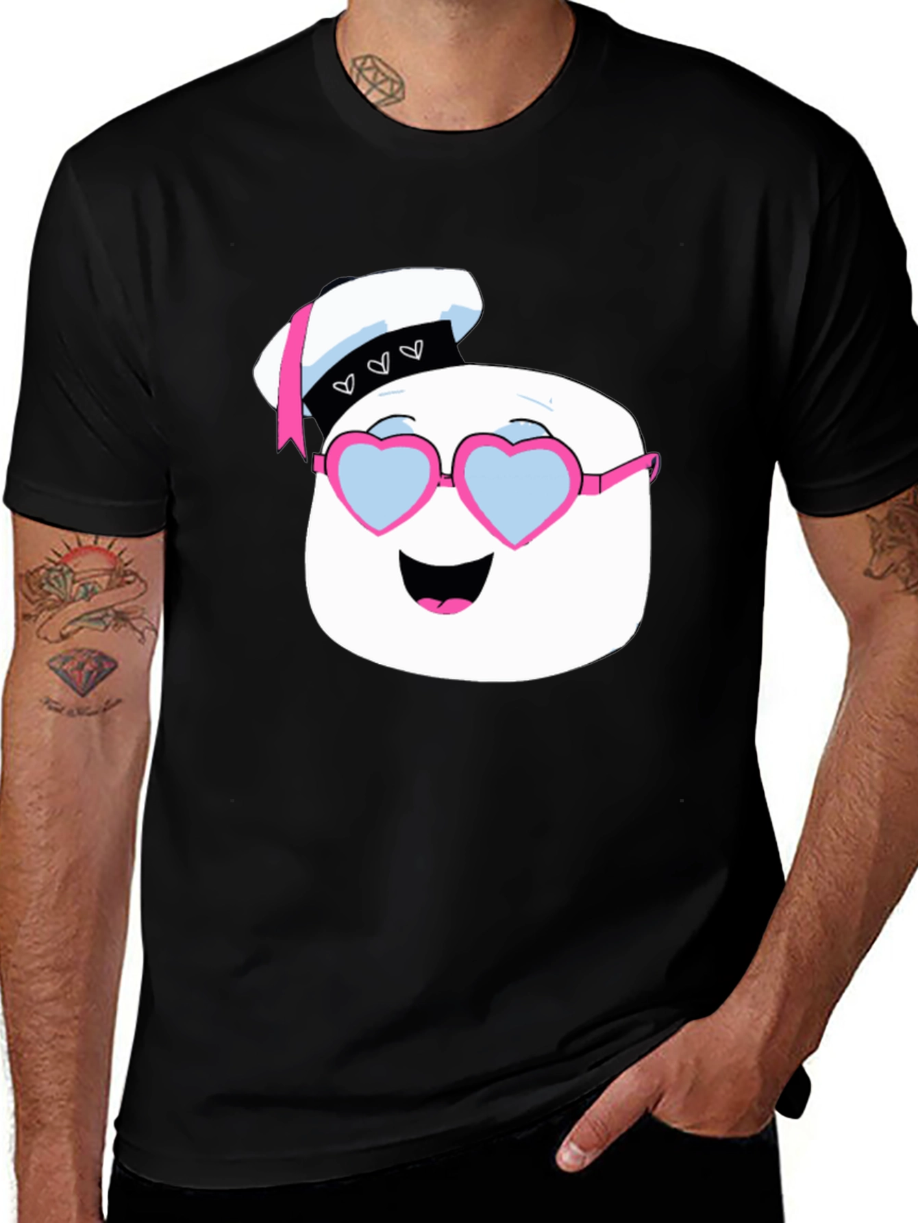 Stay Puft Marshmallow Man Valentine's T-Shirt