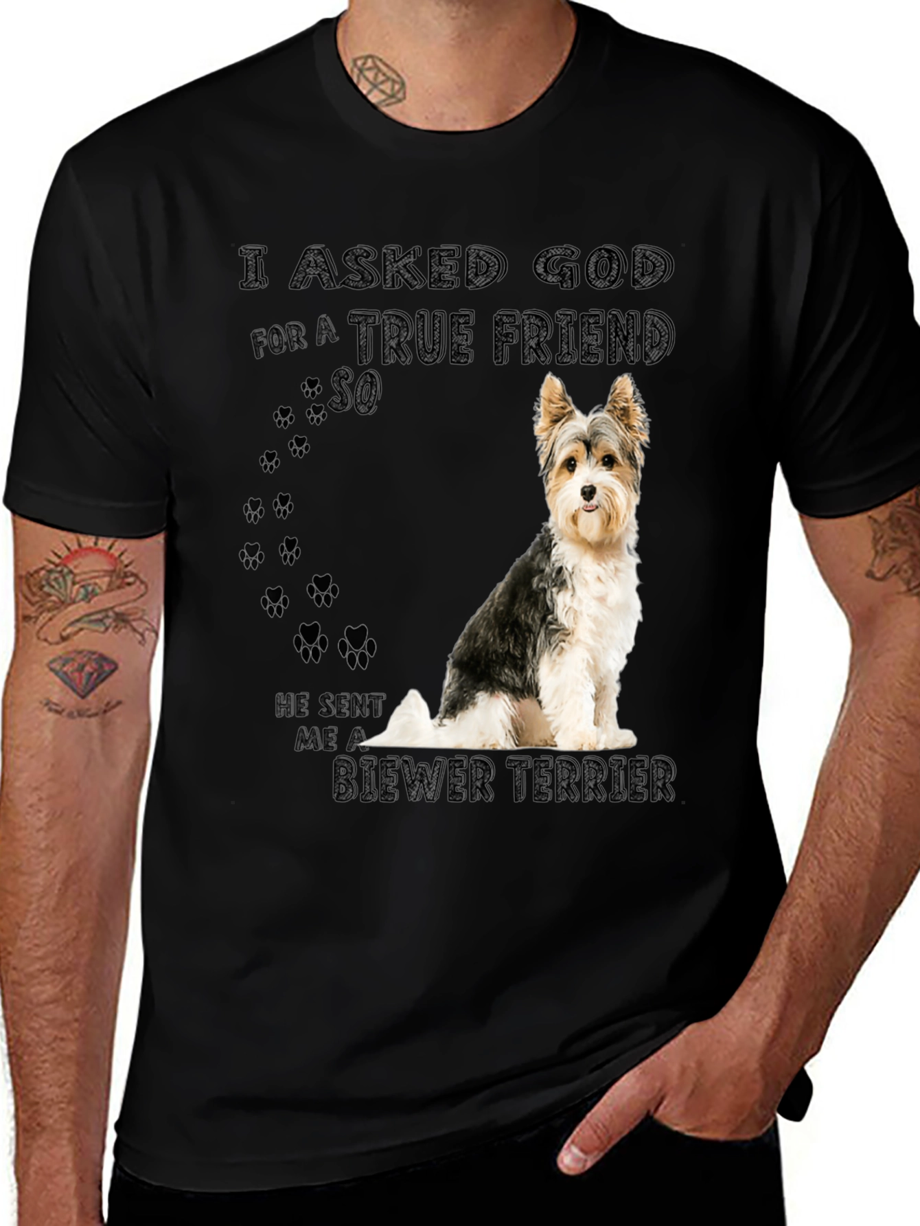 Biewer Terrier True Friend T-Shirt