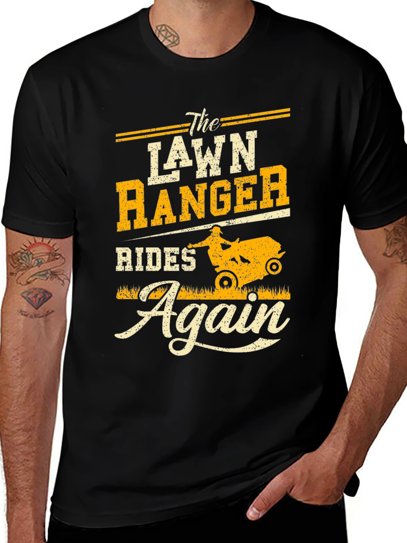 Variant 22 of The Lawn Ranger Rides Again Graphic T-Shirt