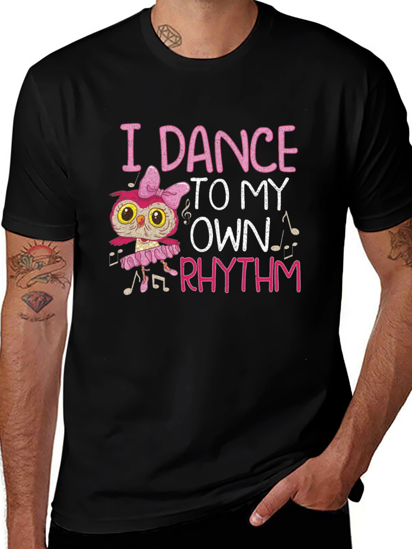 I Dance to My Own Rhythm Owl T-Shirt