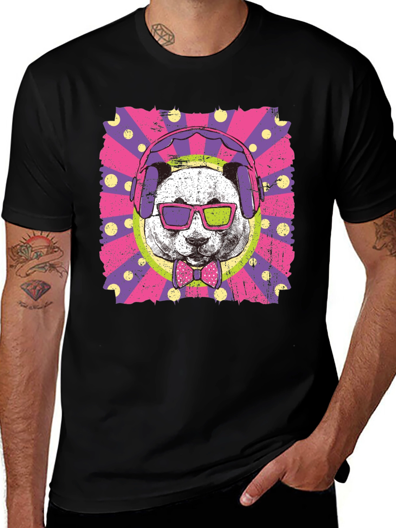 Variant 30 of Cool Panda Graphic Tee